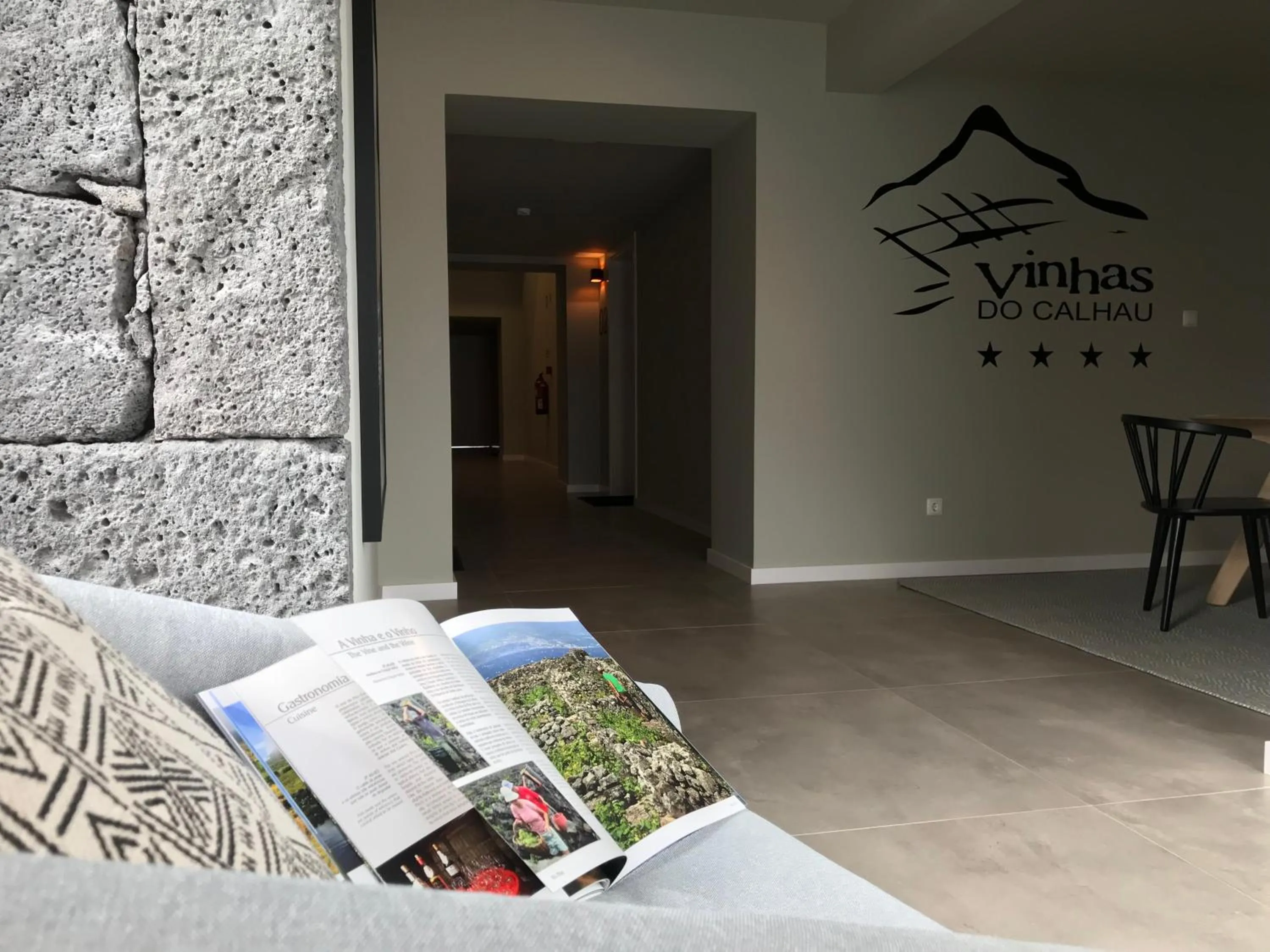Lobby or reception in Vinhas do Calhau