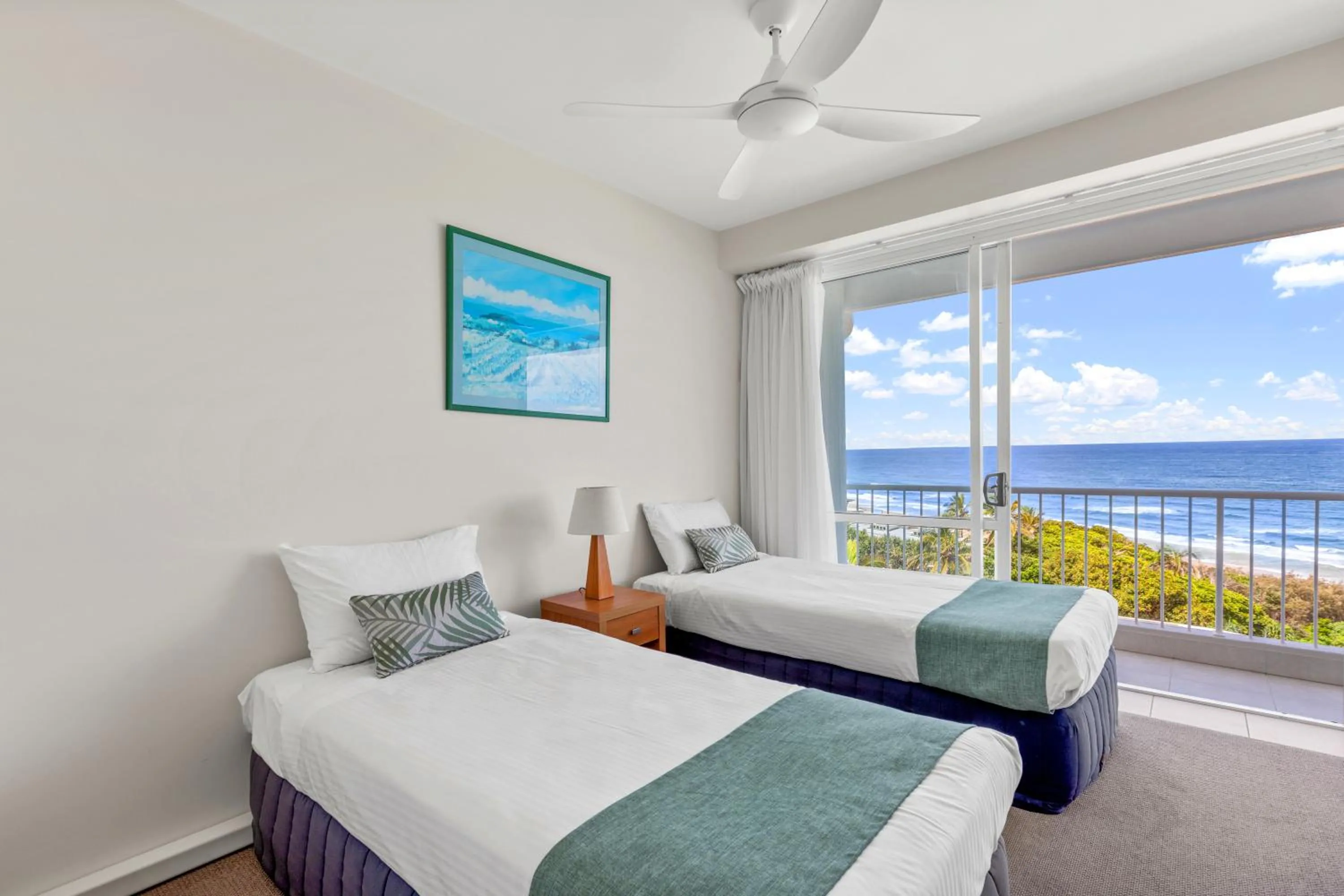 Bed in La Mer Sunshine Beachfront