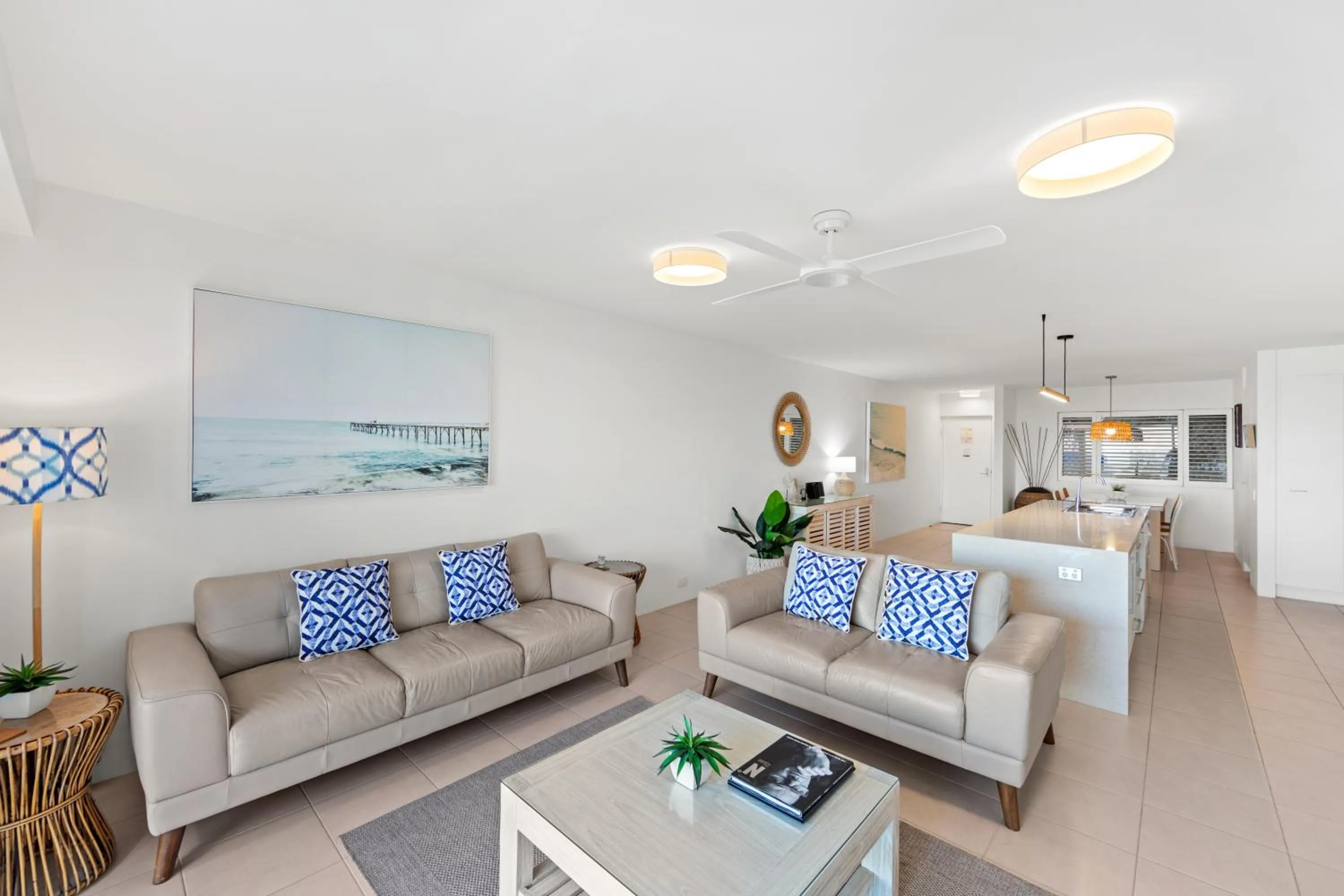 Bed in La Mer Sunshine Beachfront