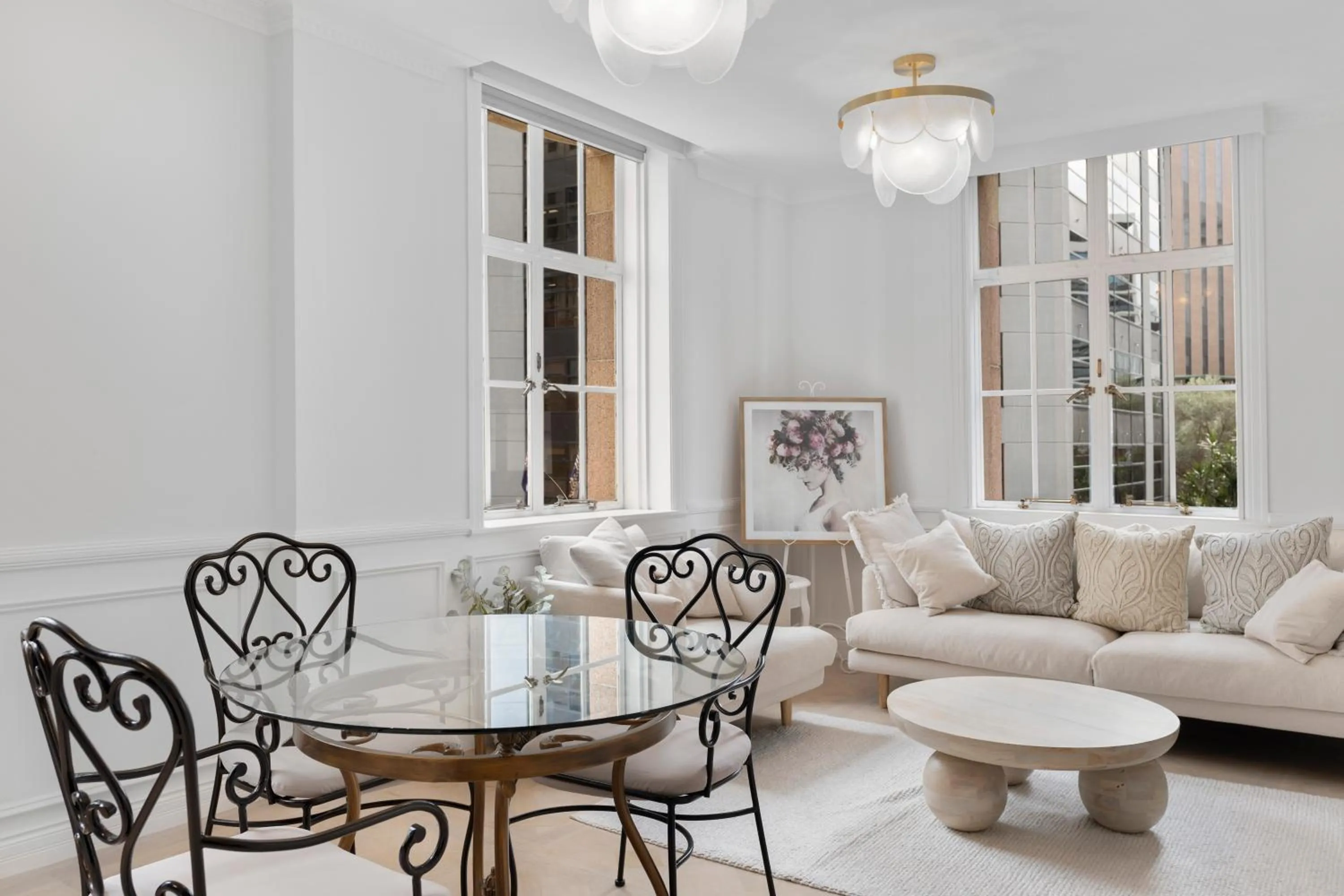 Living room in Rothbury Hotel