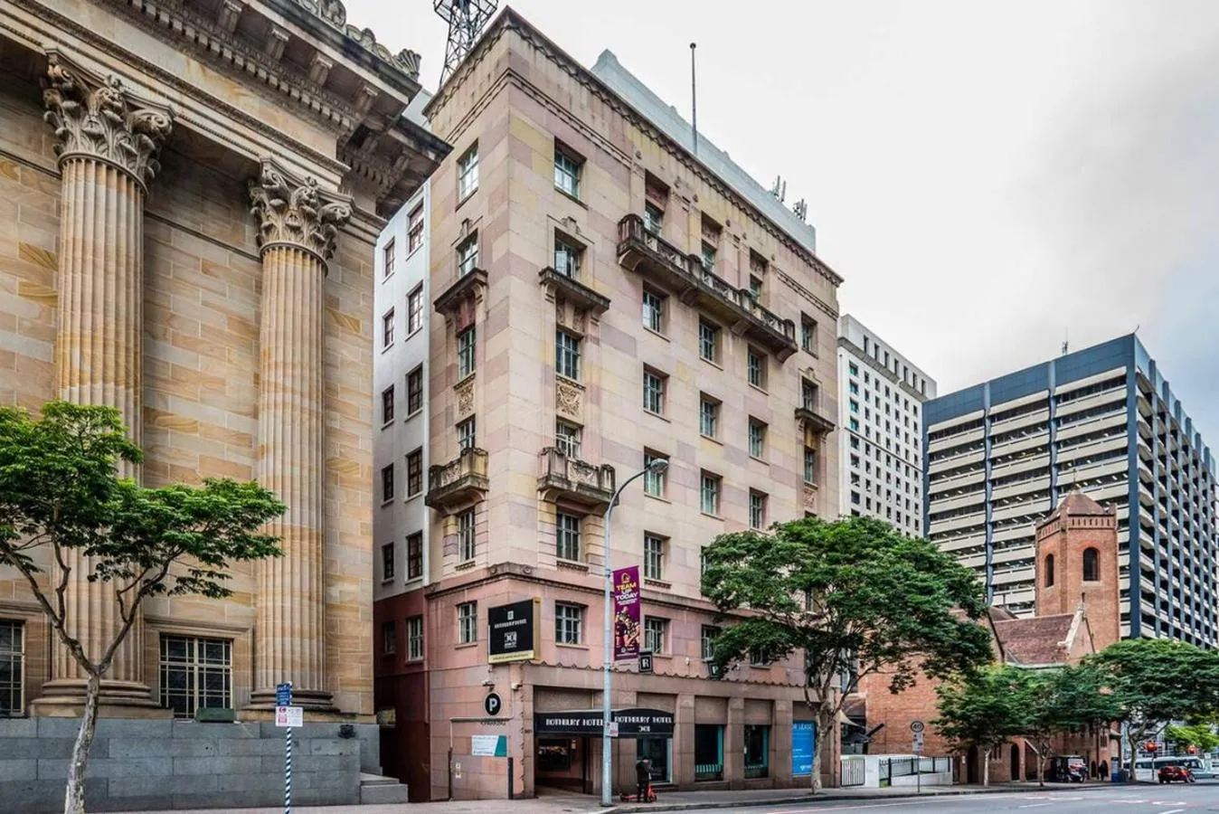 Property building in Rothbury Hotel