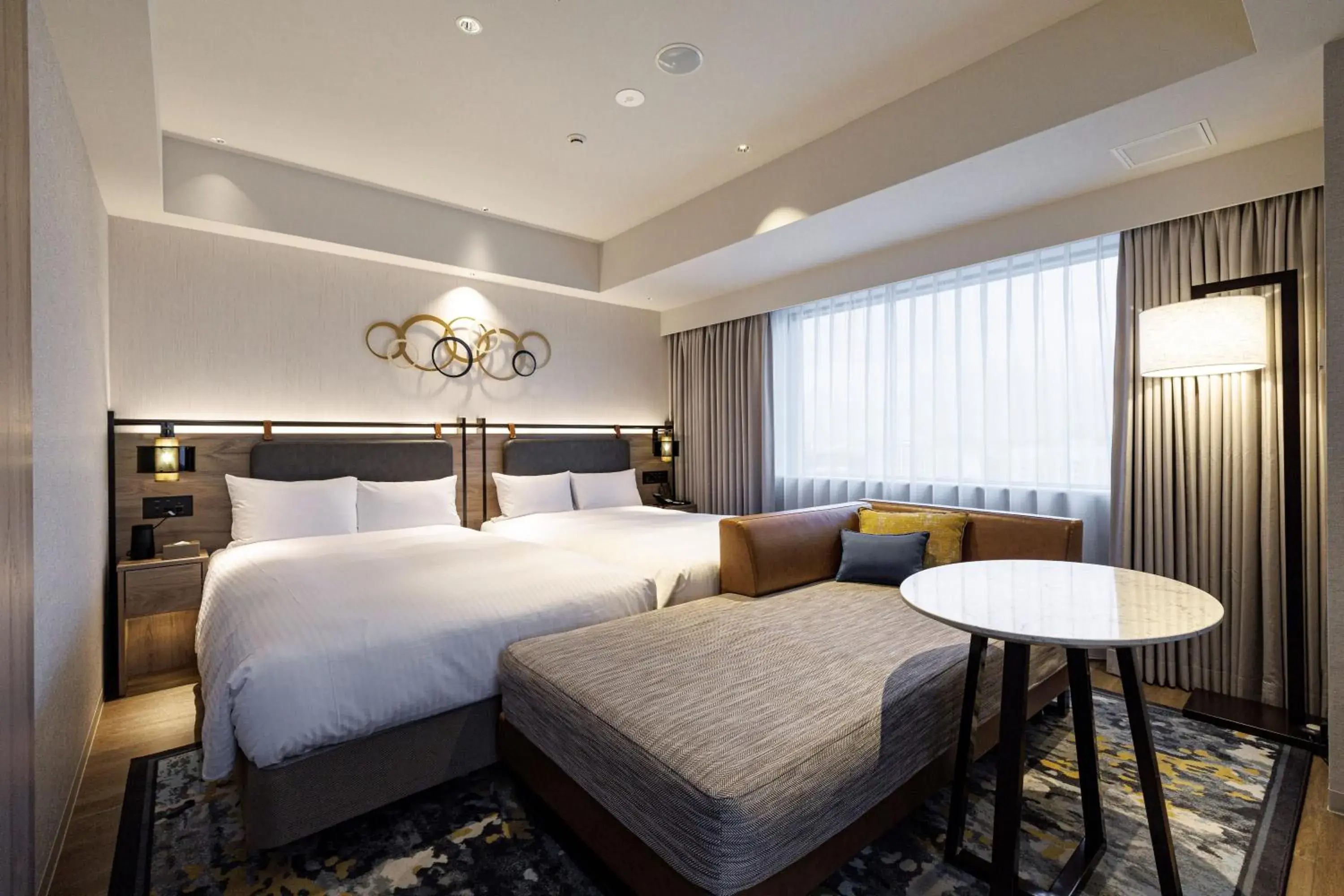 Superior Twin Room with City View in JR Kyushu Station Hotel Kokura Superior Twin Room with City View in JR Kyushu Station Hotel Kokura