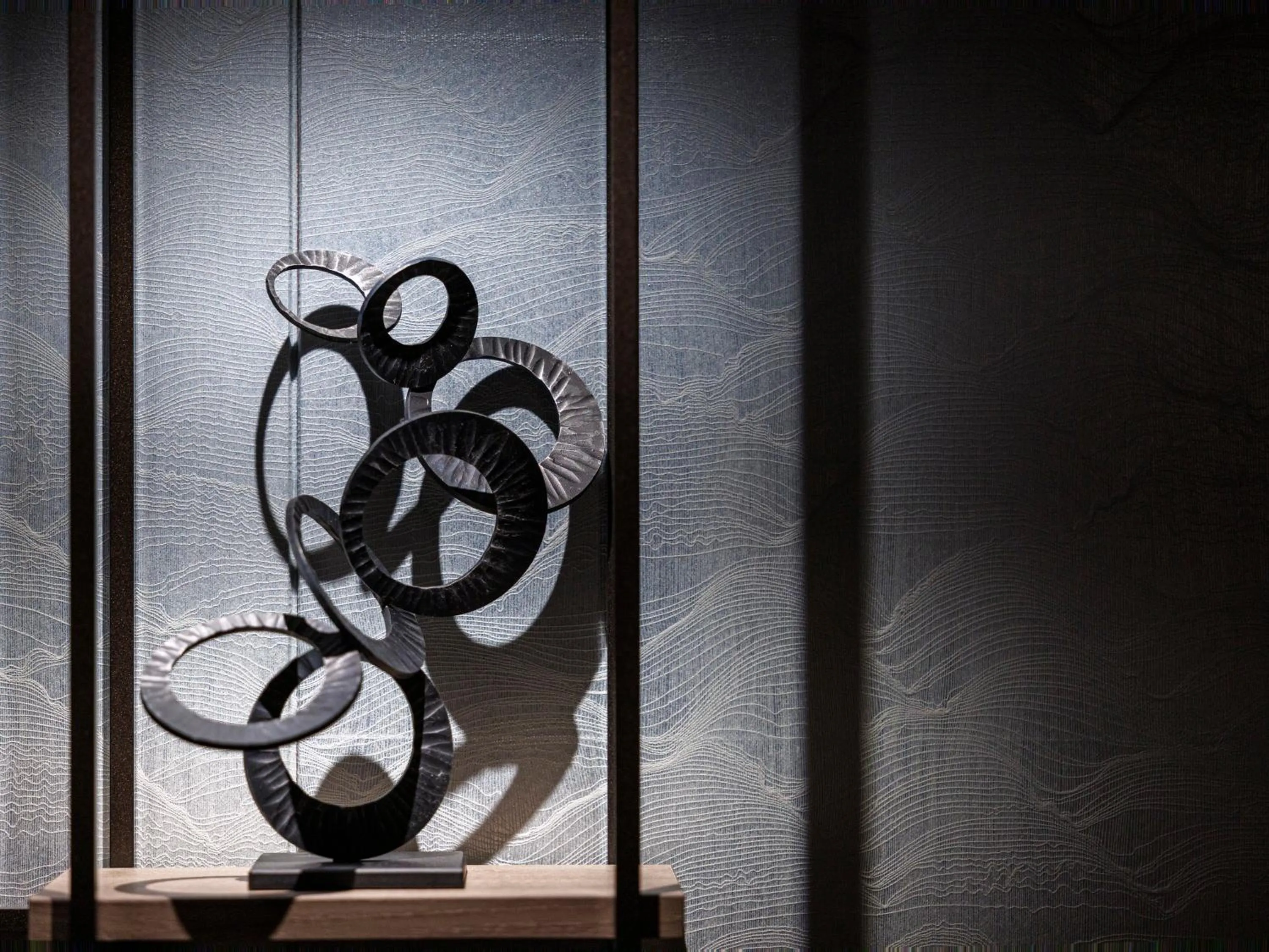 Decorative detail in JR Kyushu Station Hotel Kokura