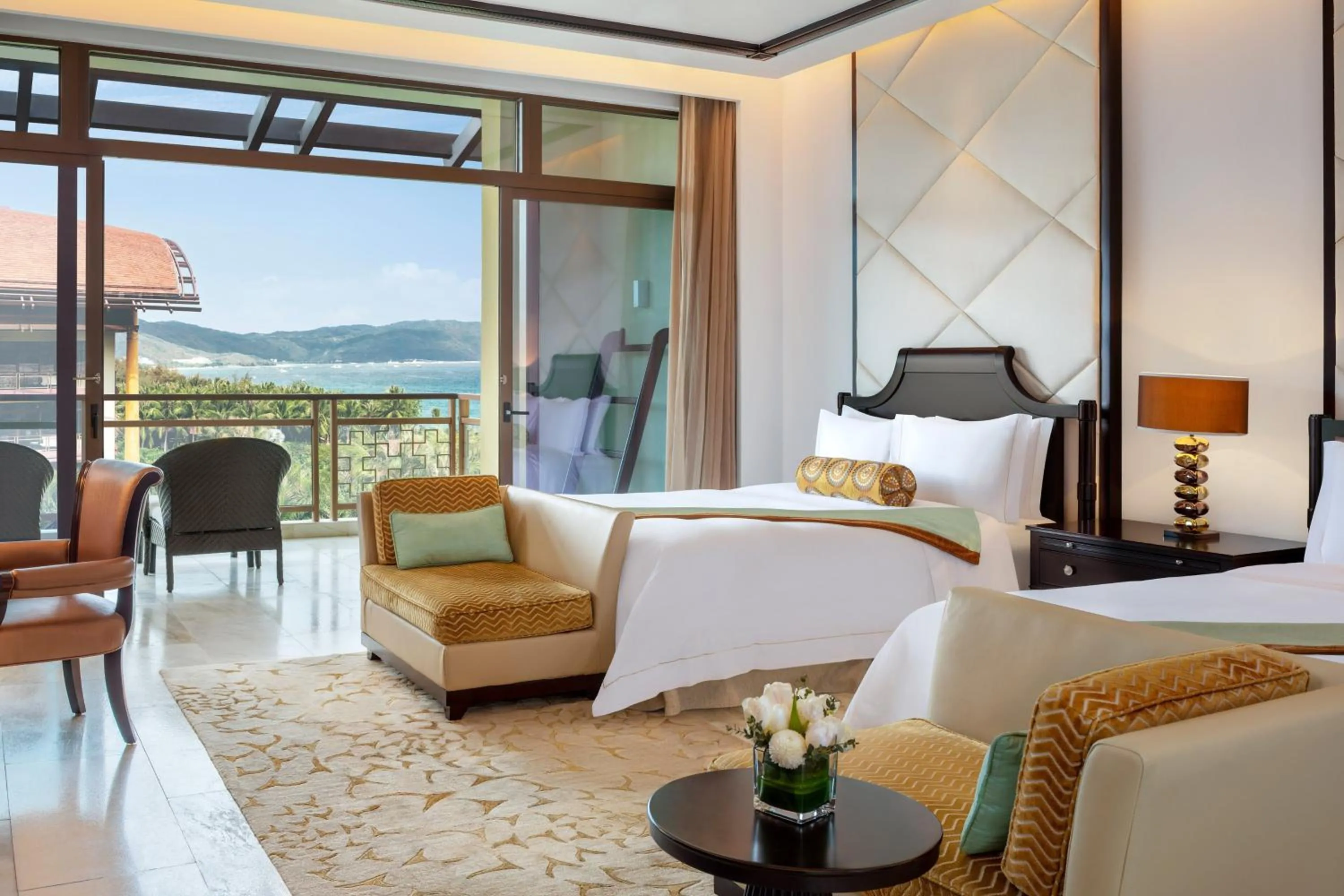 Photo of the whole room, Bed in The St. Regis Sanya Yalong Bay Resort