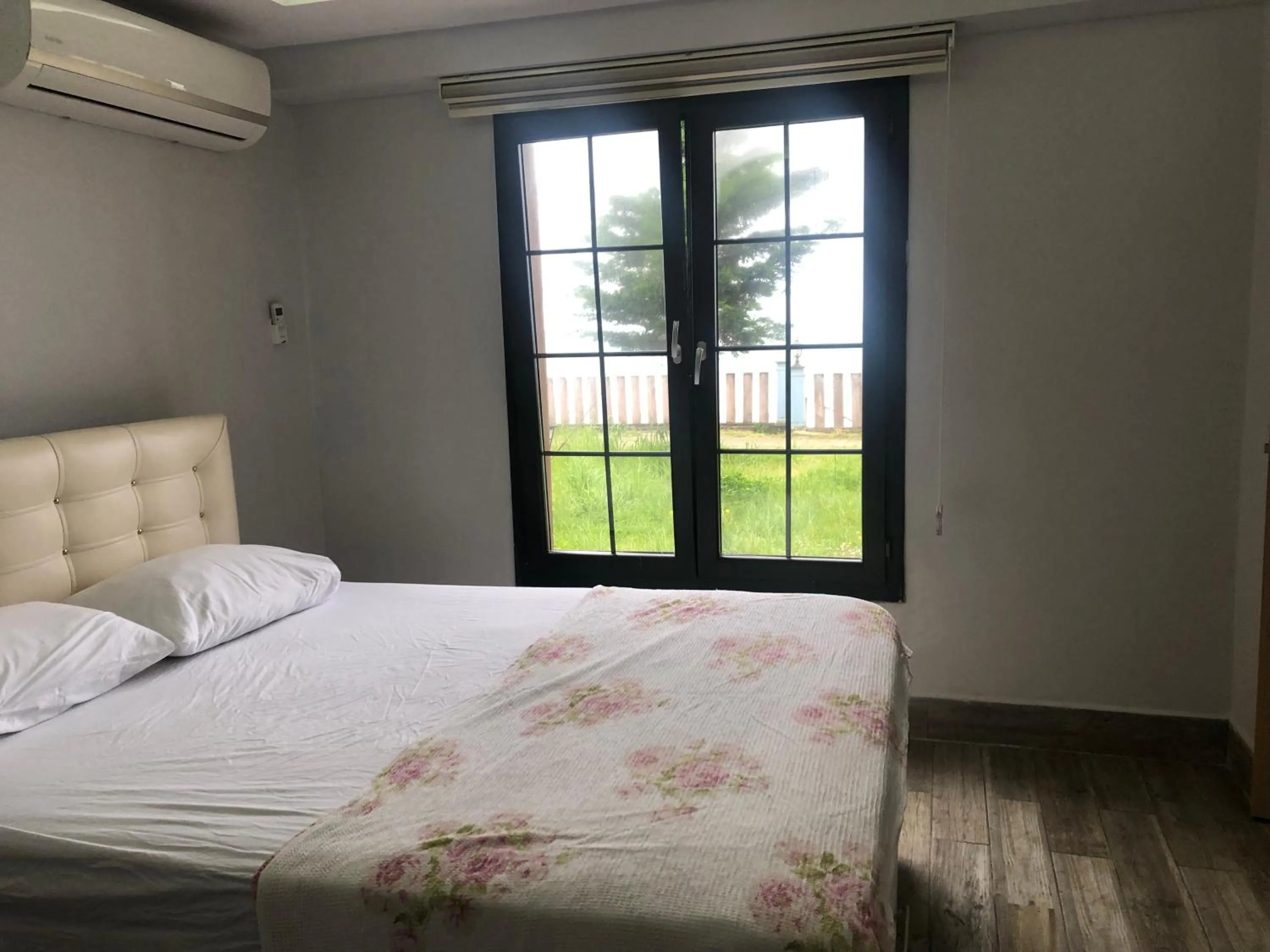 Bed in Seyran Seaside Apartments- 2-garden floor