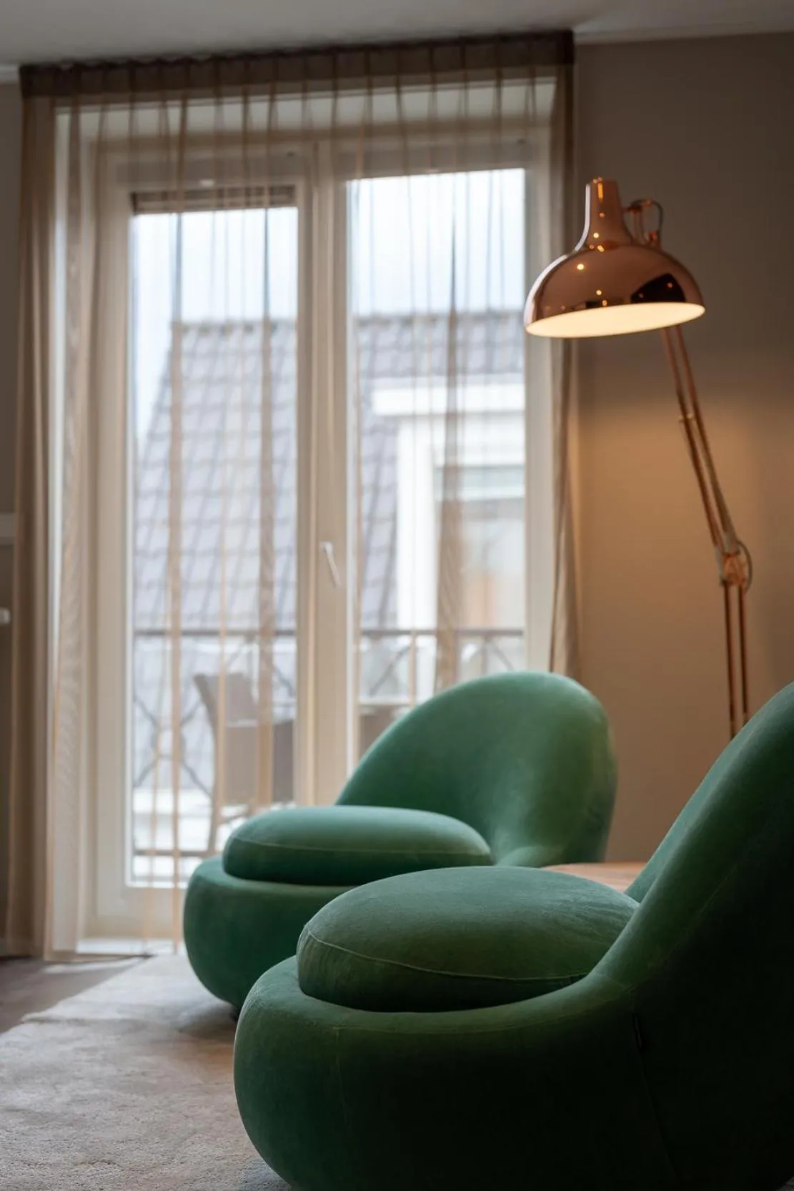 Seating area in Juuls Domburg