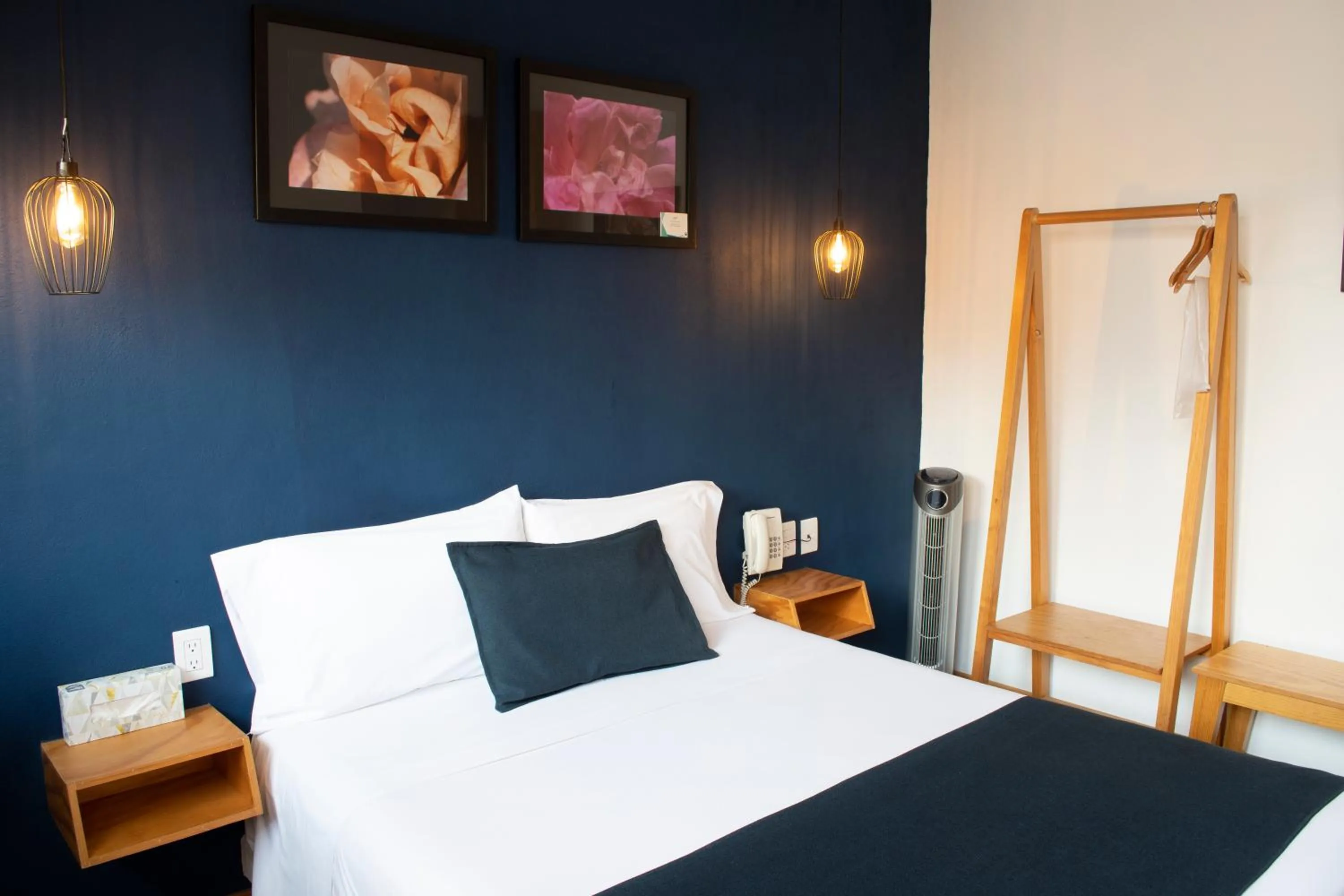 Bed in Romance City Hotel