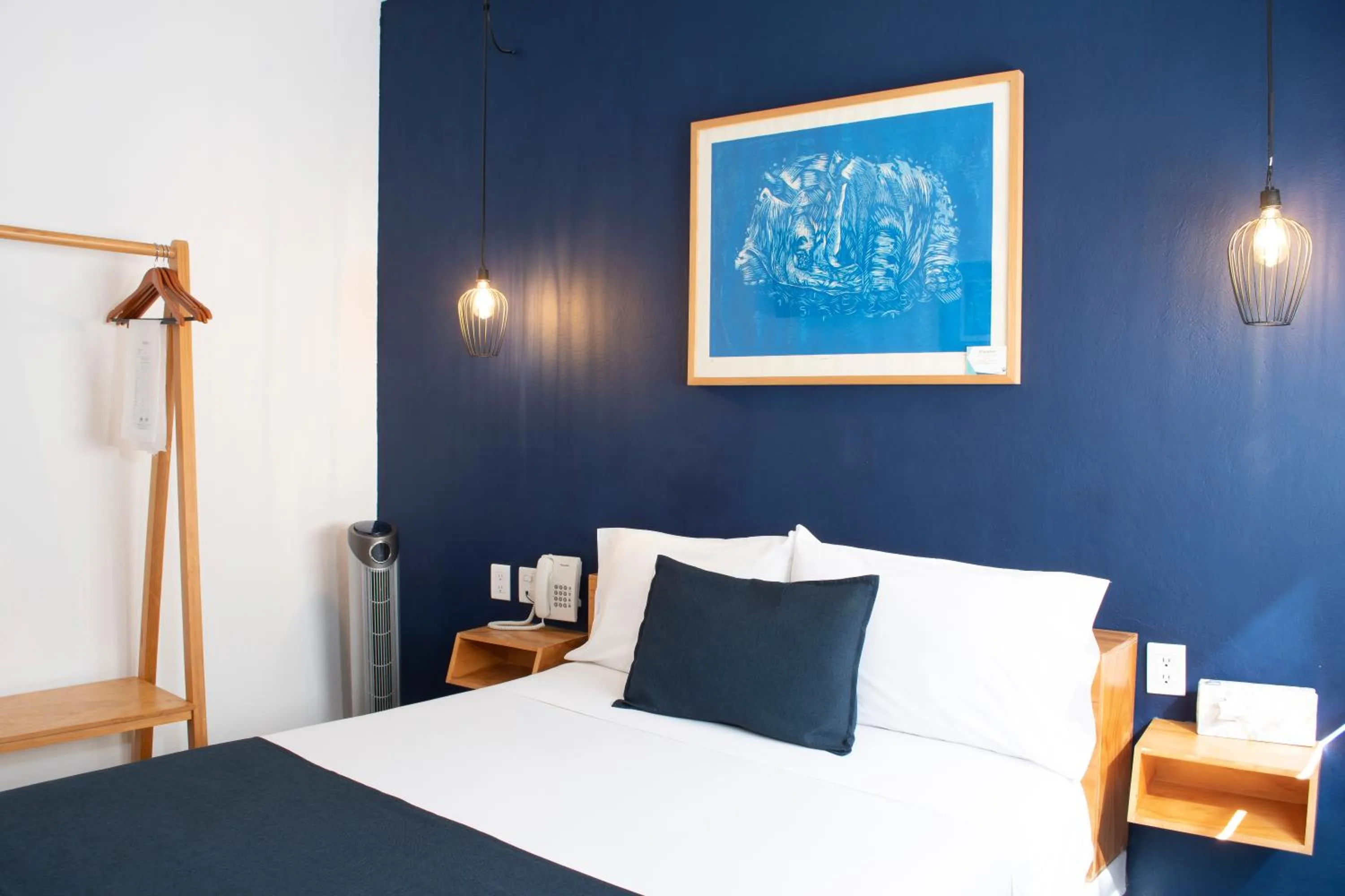 Bed in Romance City Hotel