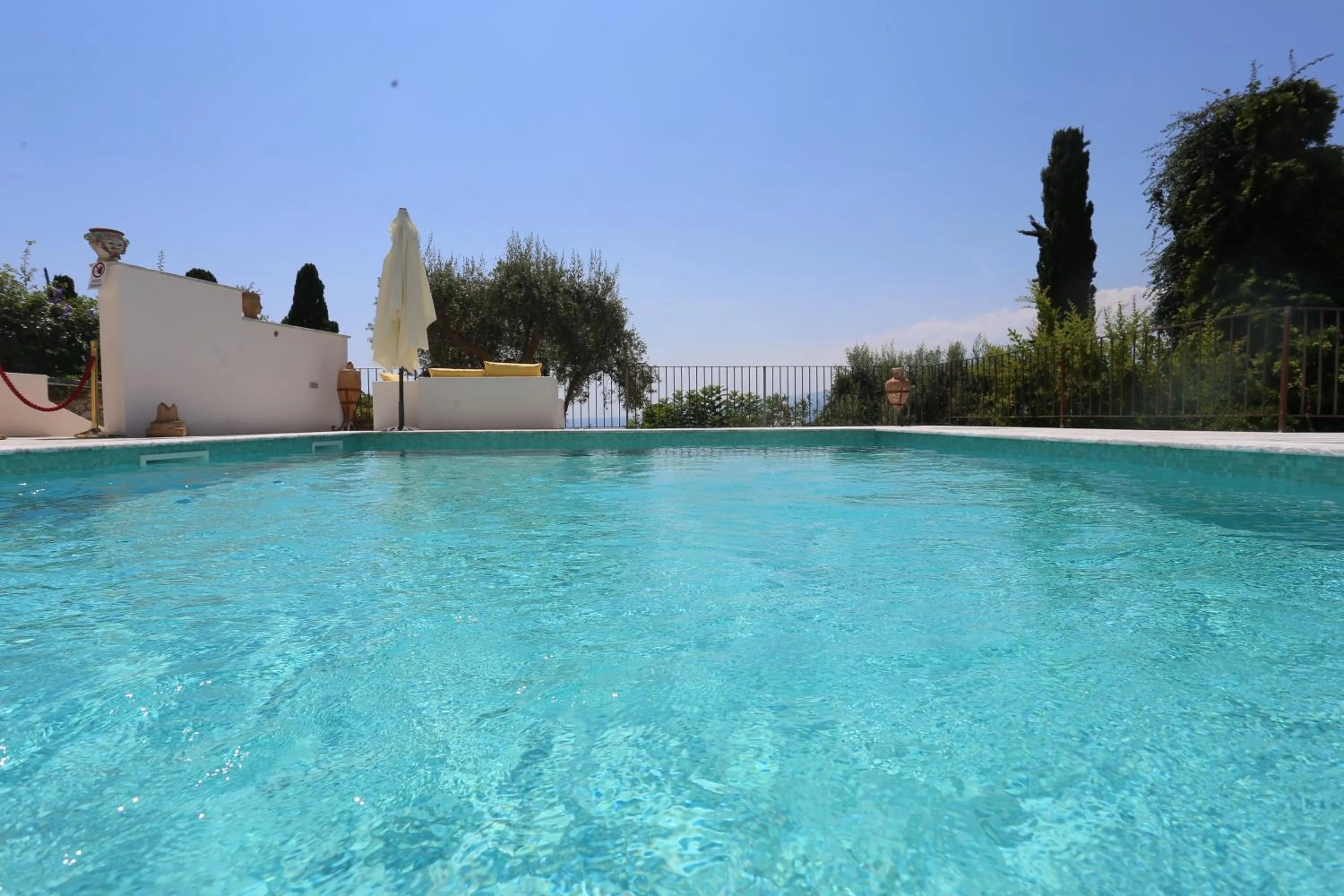 Swimming pool in Casa Cuseni, Patrimonio Culturale Immateriale UNESCO