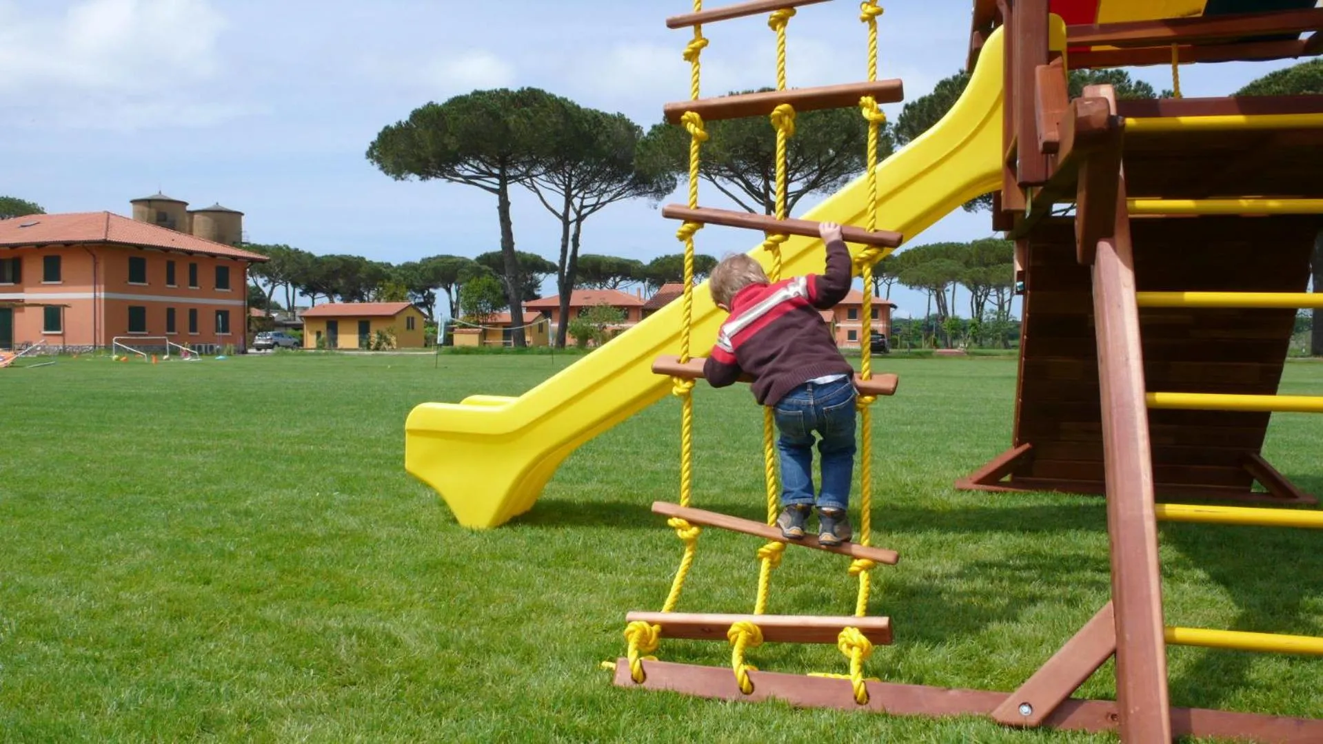 Children play ground in La Fattoria di Tirrenia