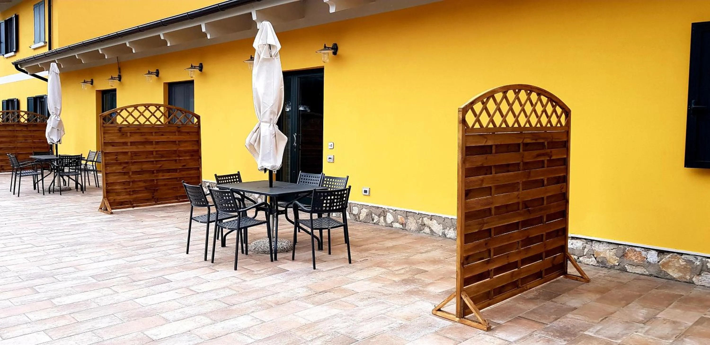 Patio in La Fattoria di Tirrenia