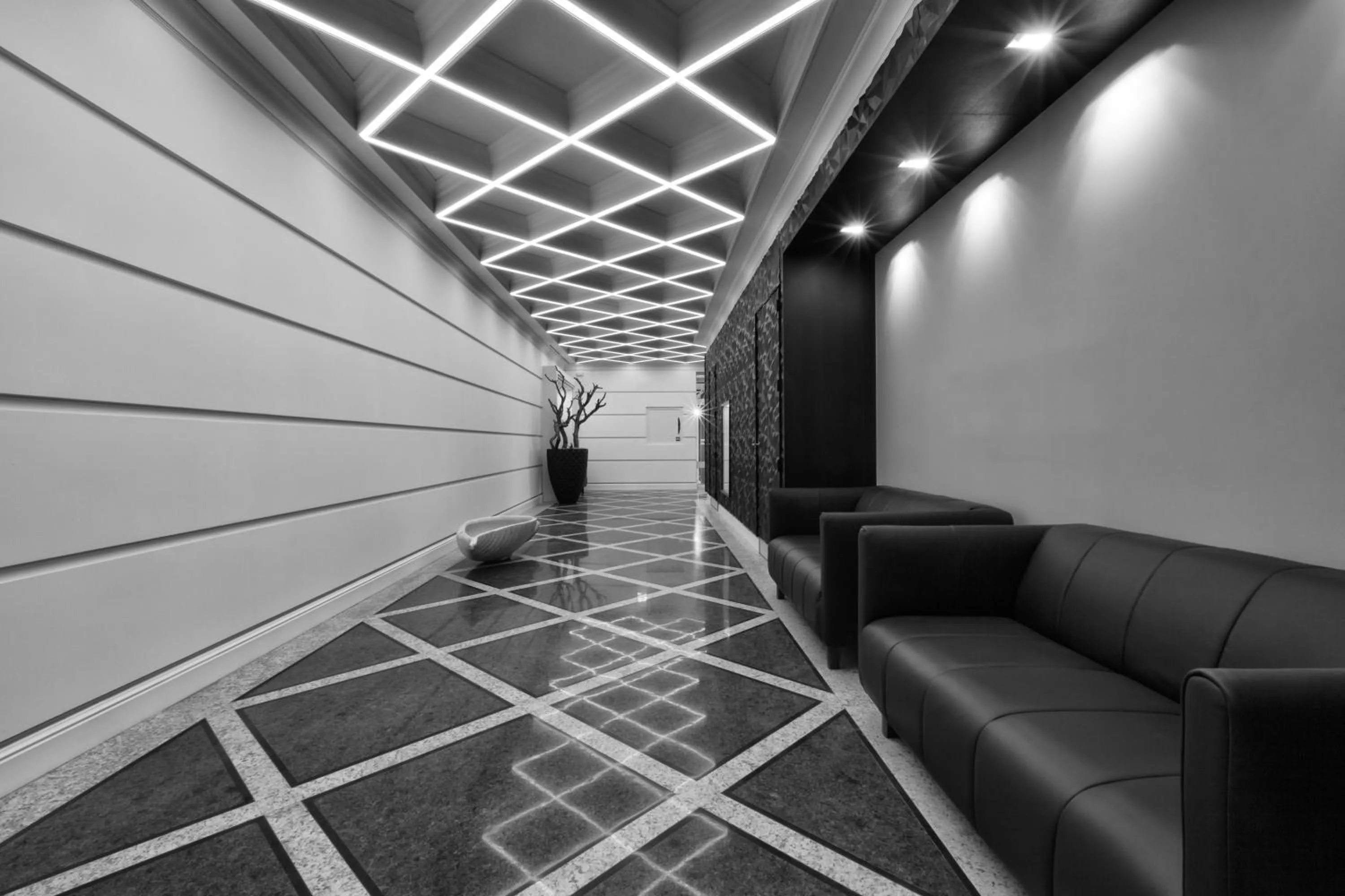 Decorative detail in Hotel Dux