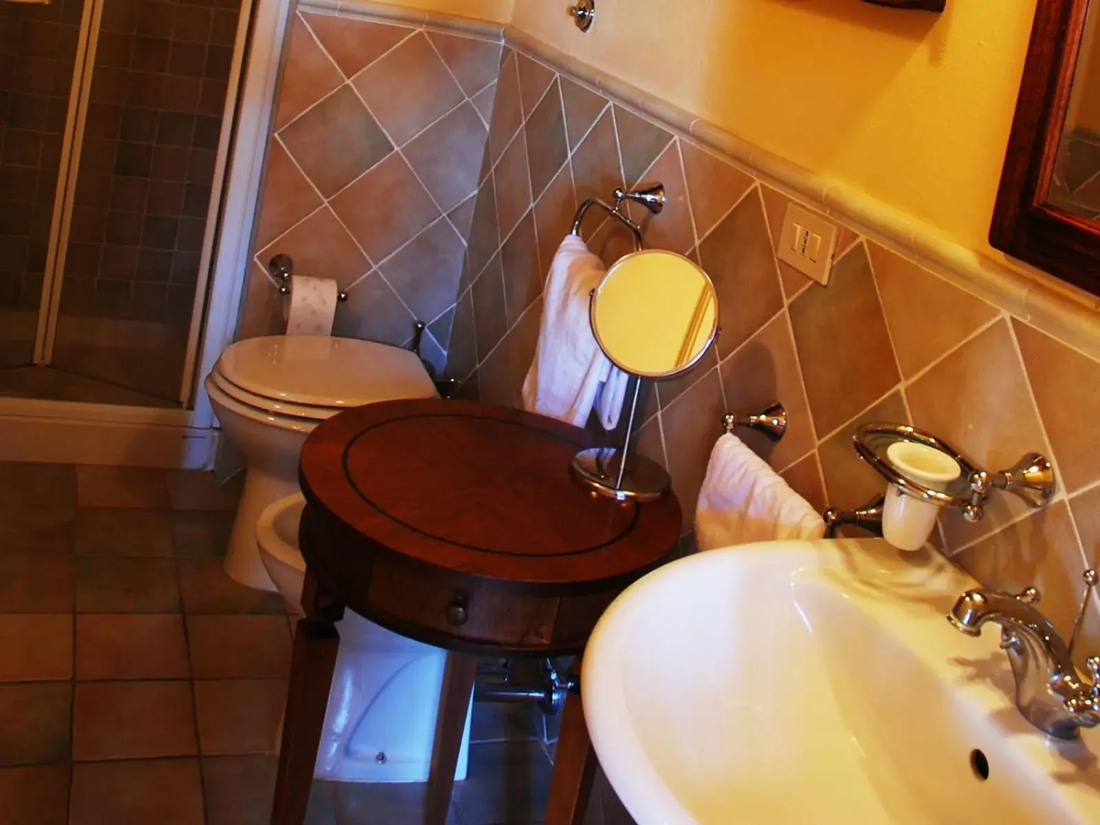 Bathroom in Borgo Colleoli Resort Bathroom in Borgo Colleoli Resort