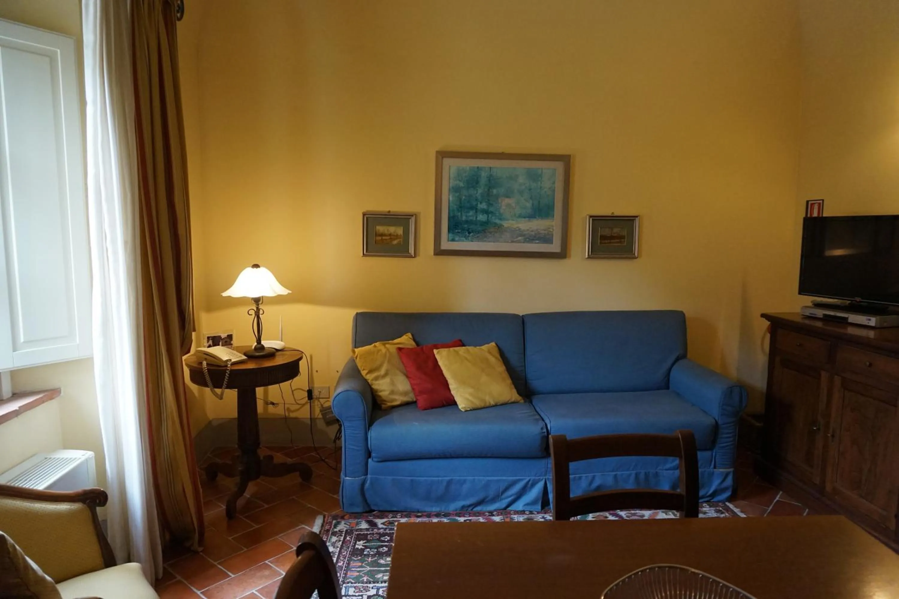 Living room in Borgo Colleoli Resort