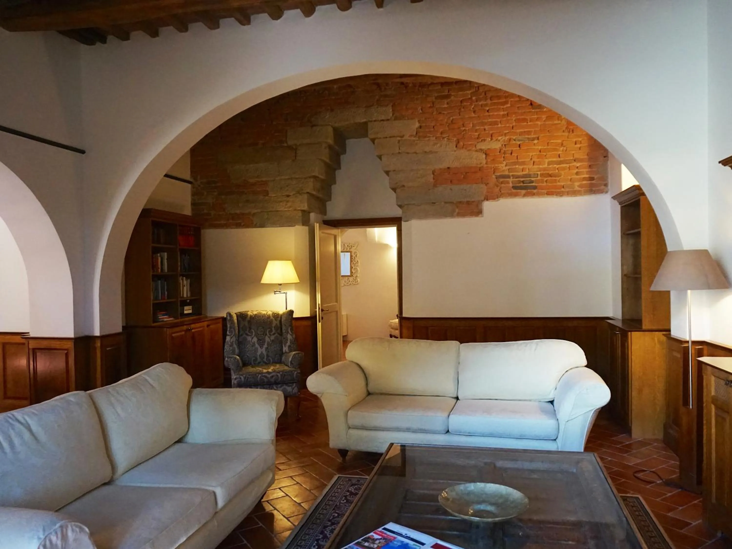 Living room in Borgo Colleoli Resort