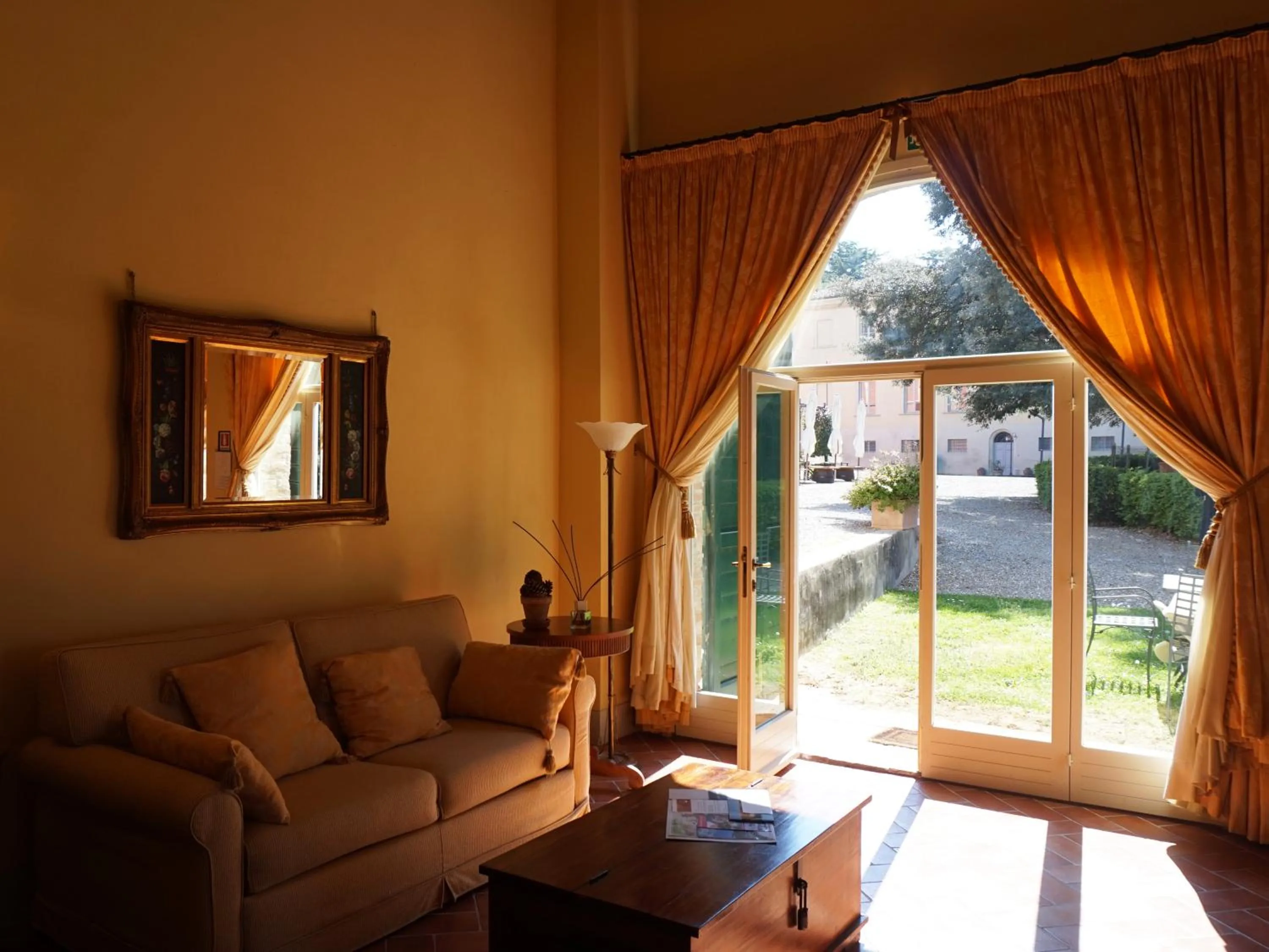 Living room in Borgo Colleoli Resort