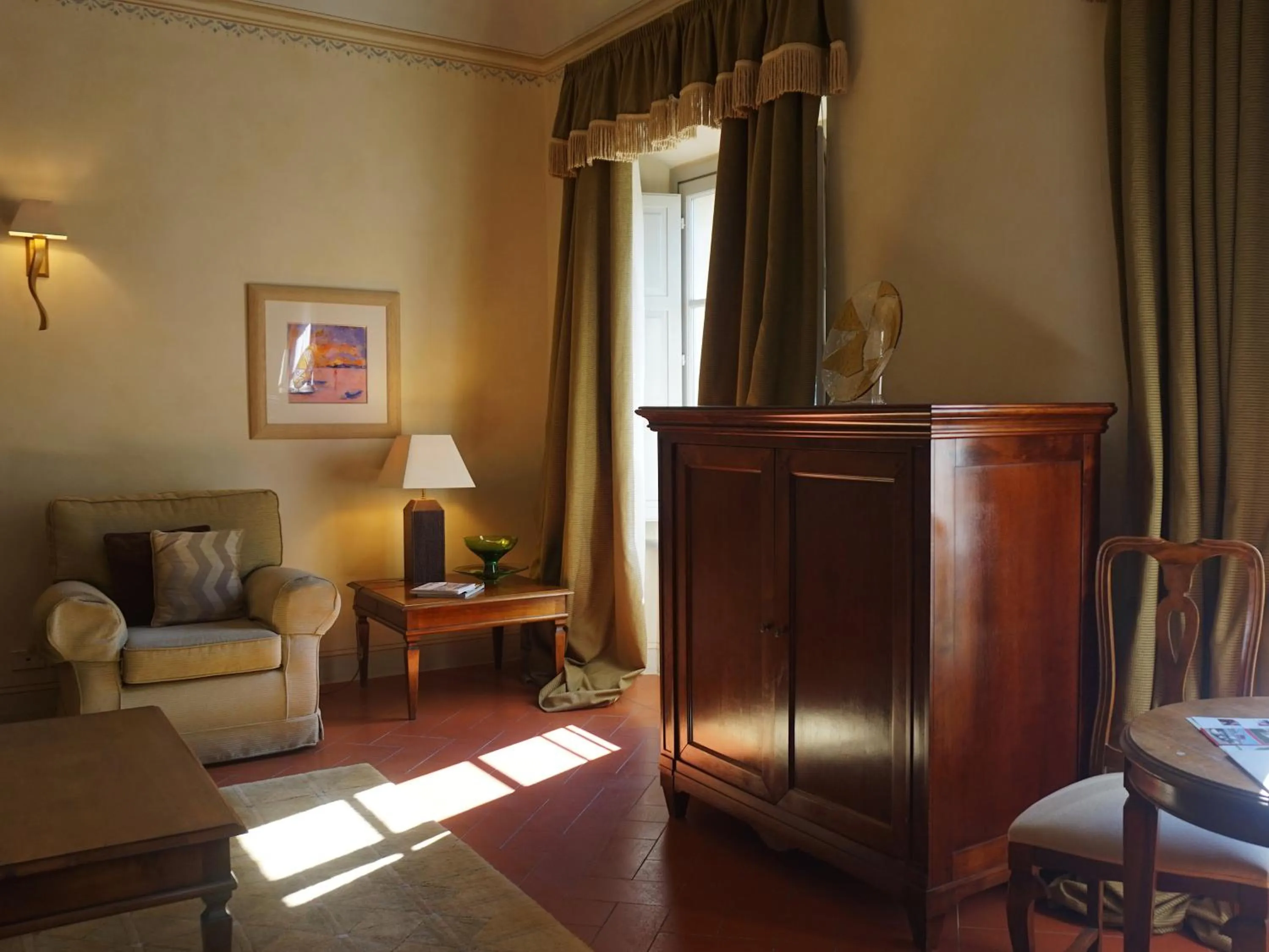 Living room in Borgo Colleoli Resort