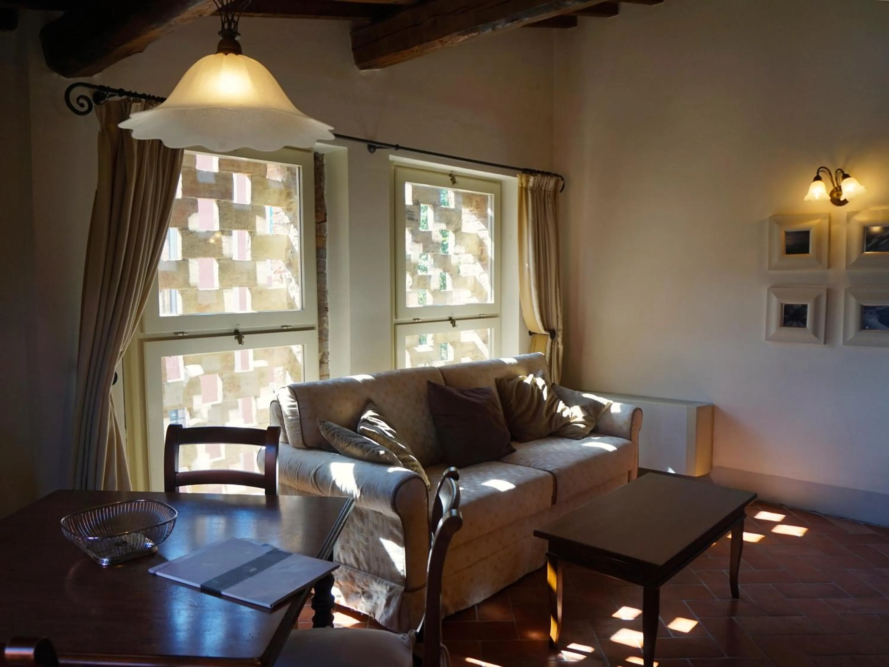 Living room in Borgo Colleoli Resort