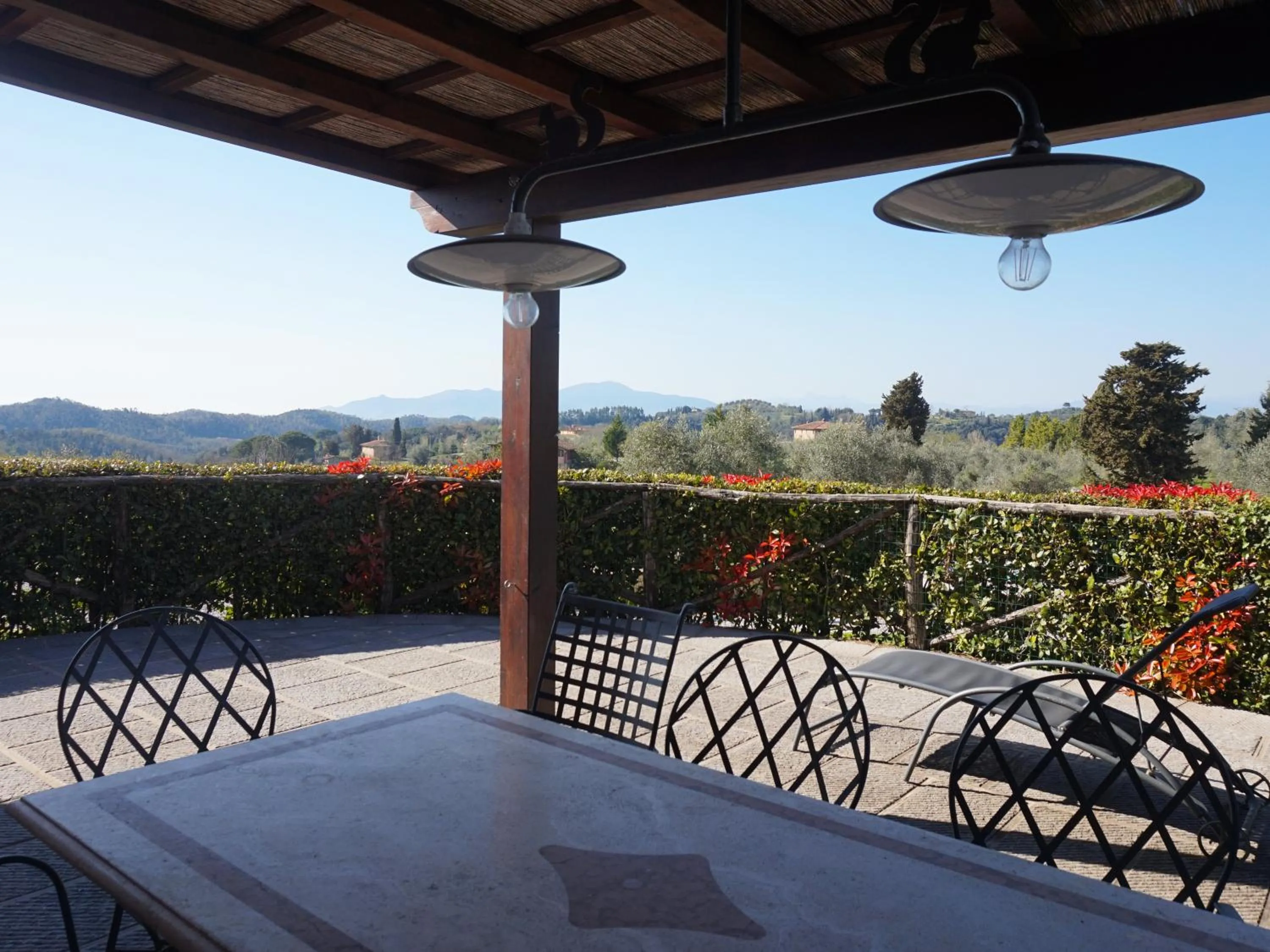 Balcony/Terrace in Borgo Colleoli Resort