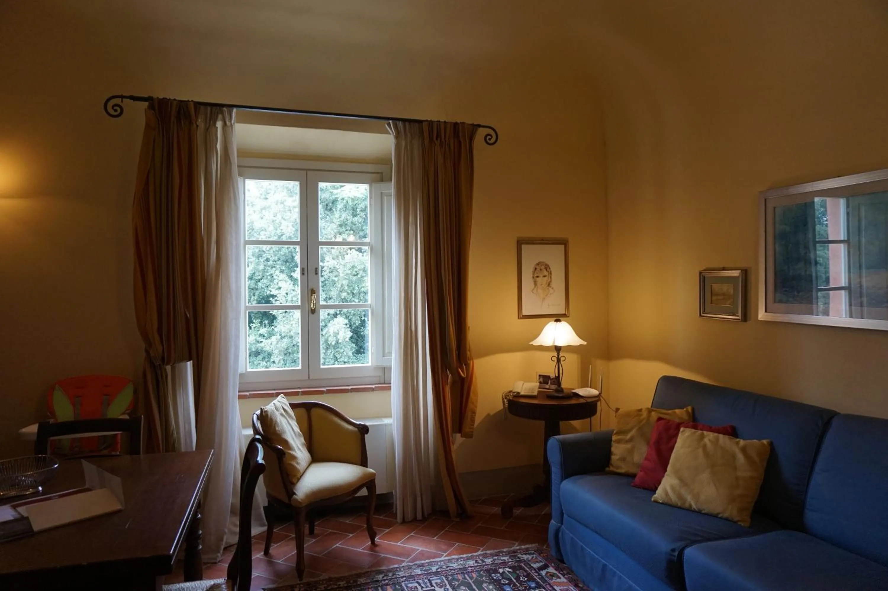 Living room in Borgo Colleoli Resort