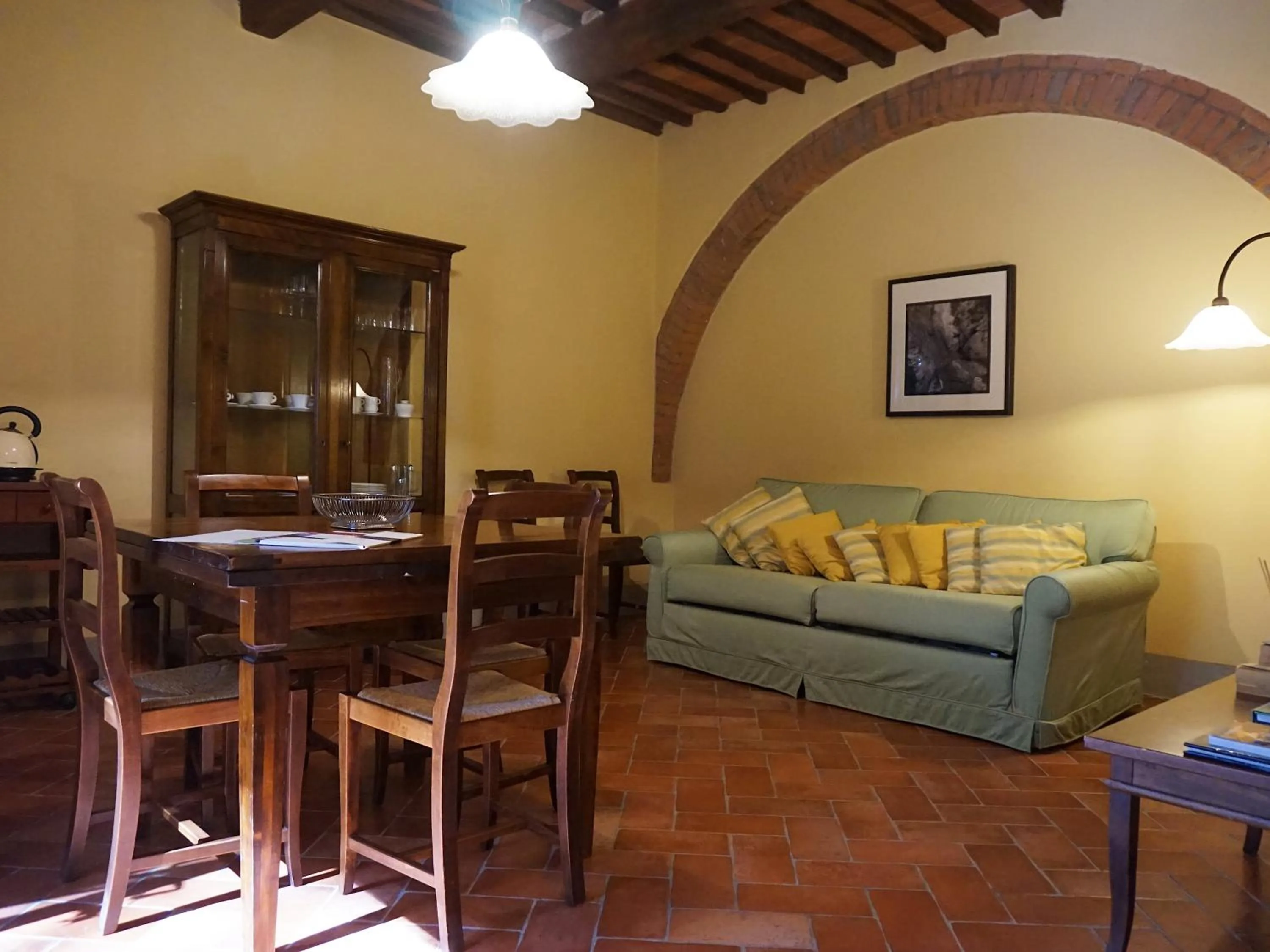 Living room in Borgo Colleoli Resort