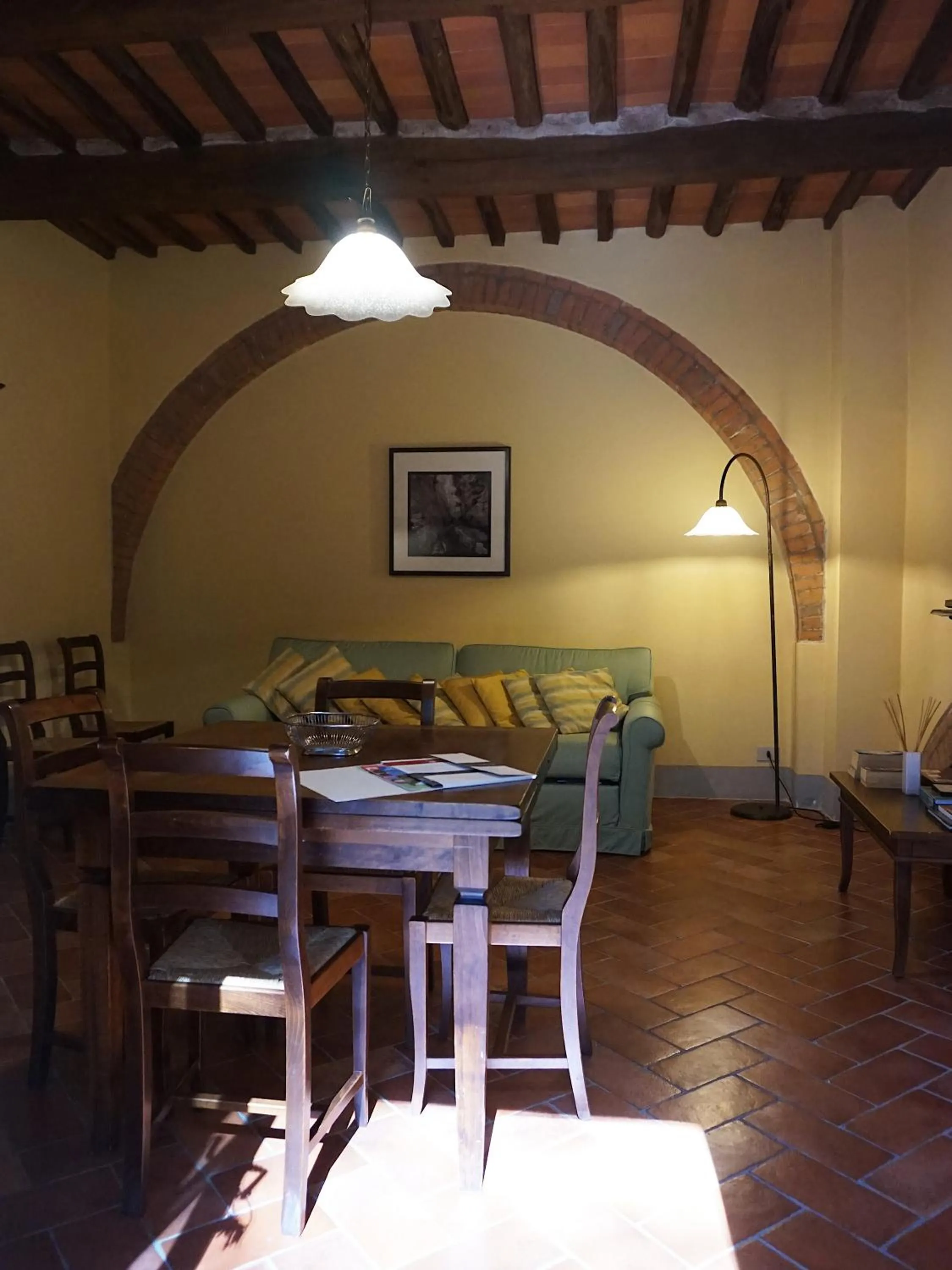 Living room in Borgo Colleoli Resort