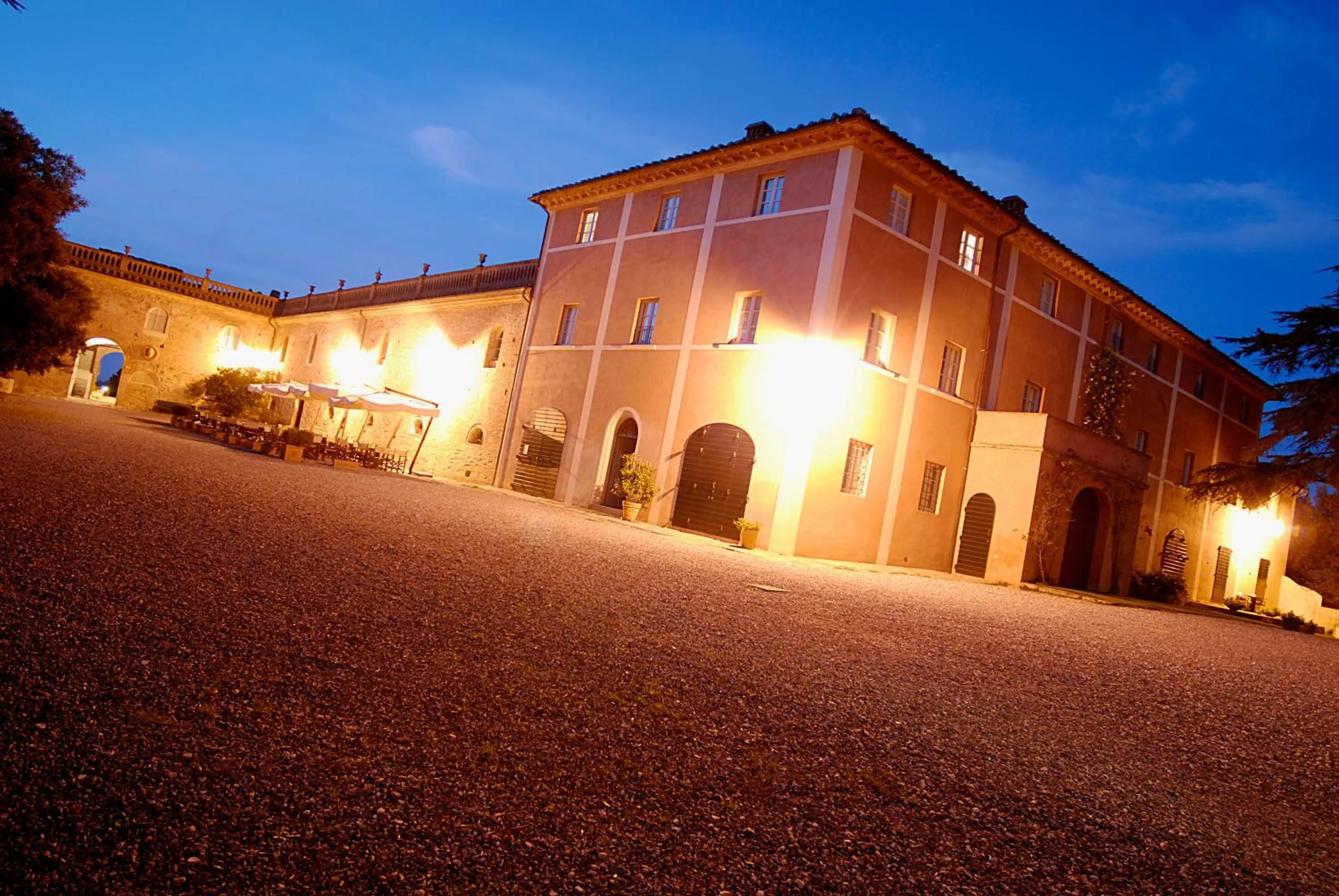 Bird's eye view in Borgo Colleoli Resort