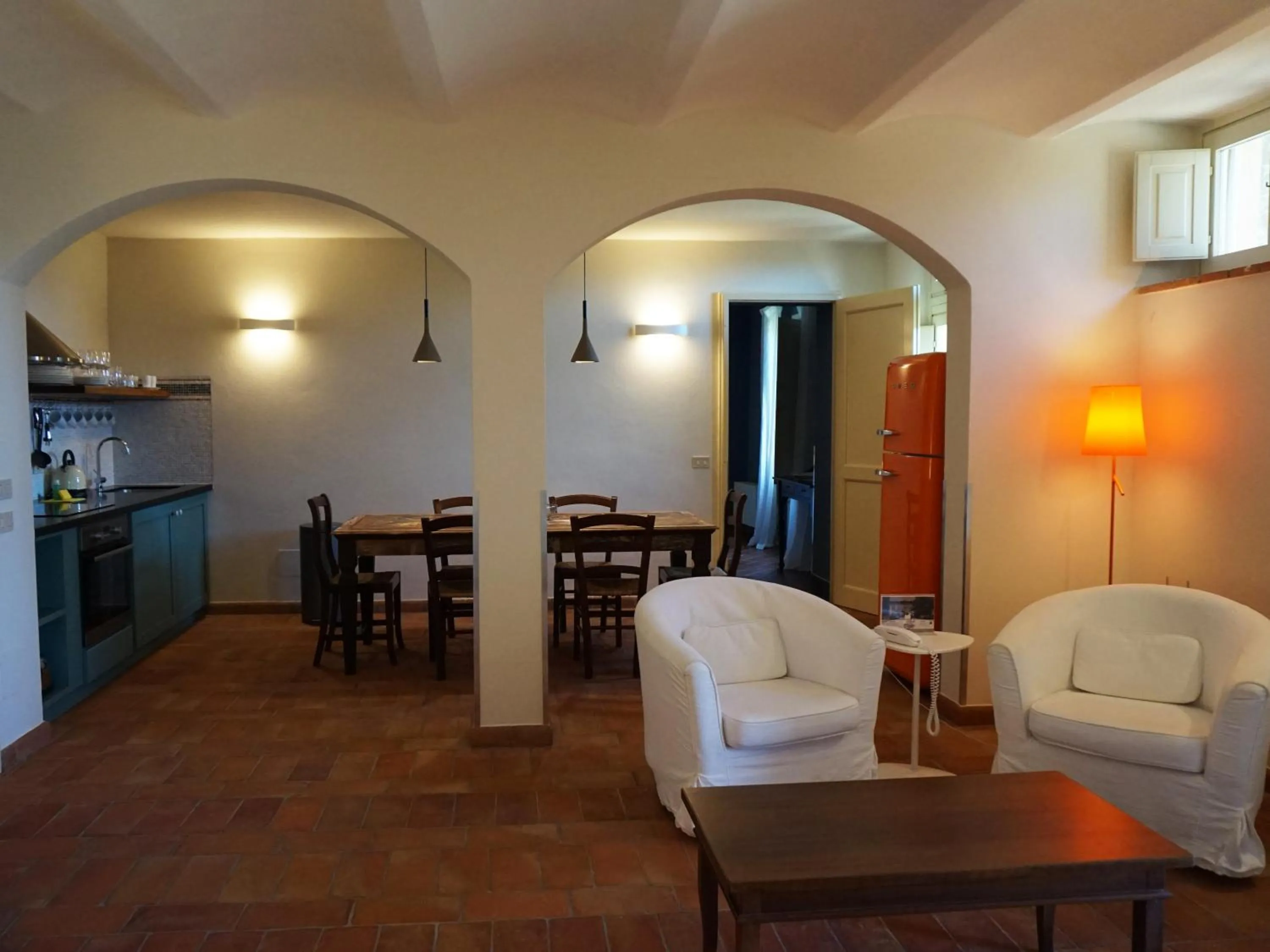 Living room in Borgo Colleoli Resort