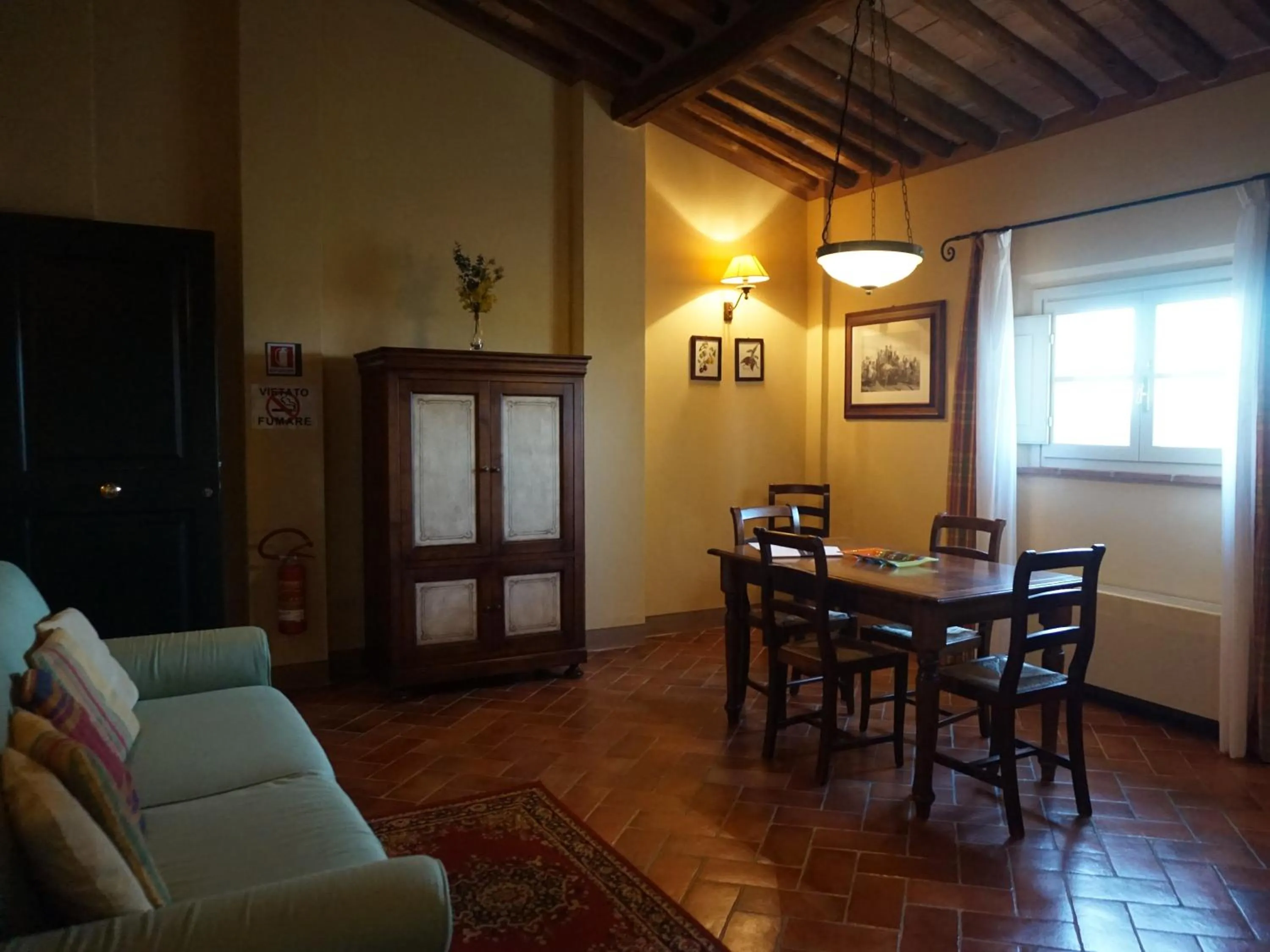 Living room in Borgo Colleoli Resort