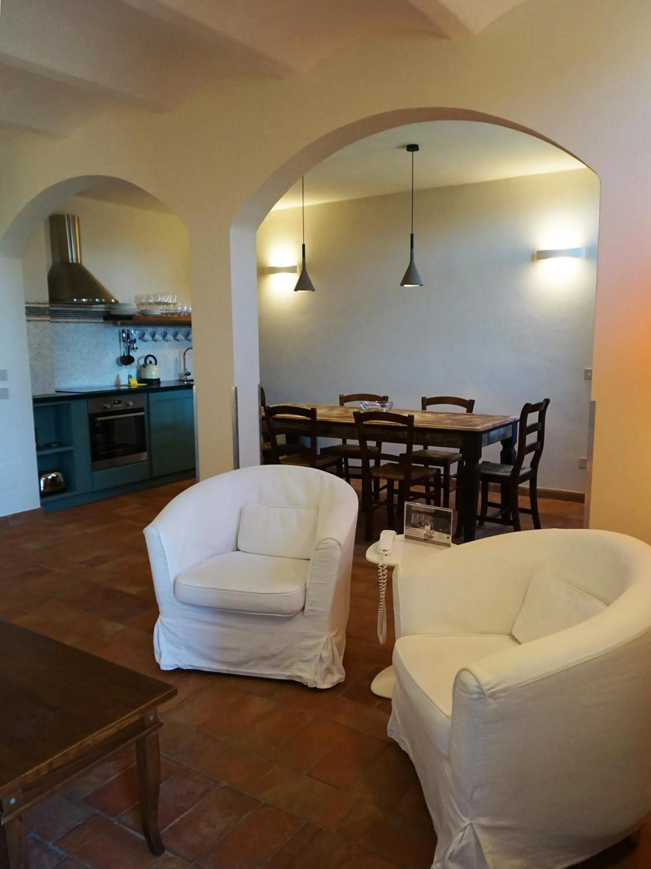 Living room in Borgo Colleoli Resort