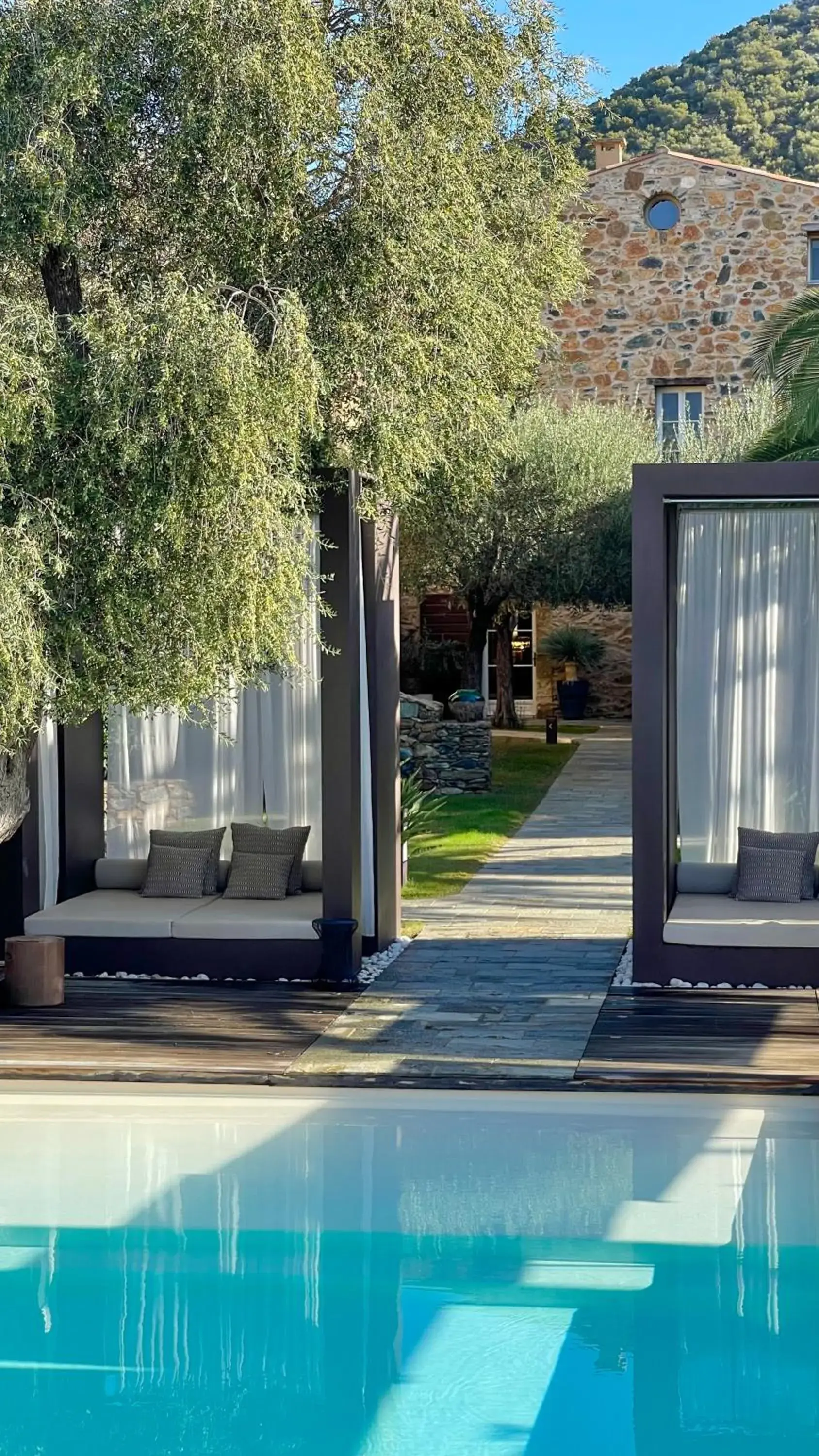 Pool view in Hôtel La Dimora & Spa Pool view in Hôtel La Dimora & Spa