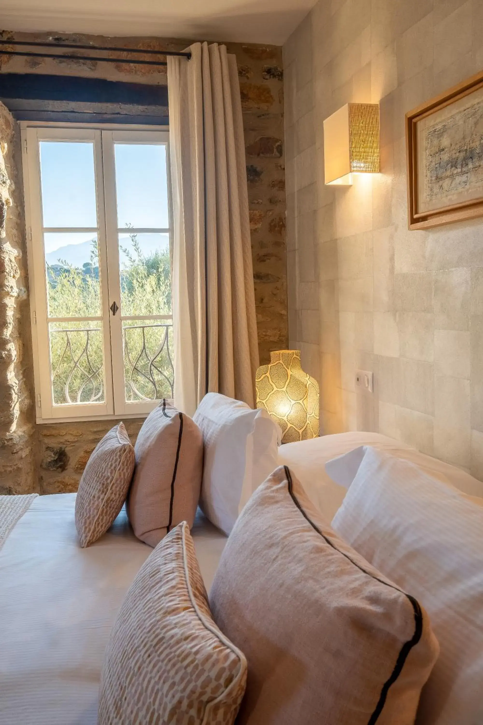 Bed in Hôtel La Dimora & Spa Bed in Hôtel La Dimora & Spa