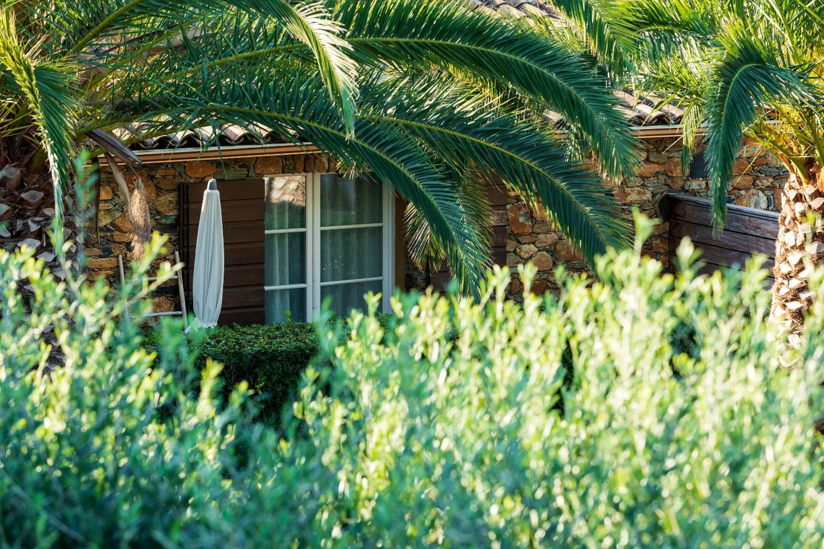 Garden view in Hôtel La Dimora & Spa