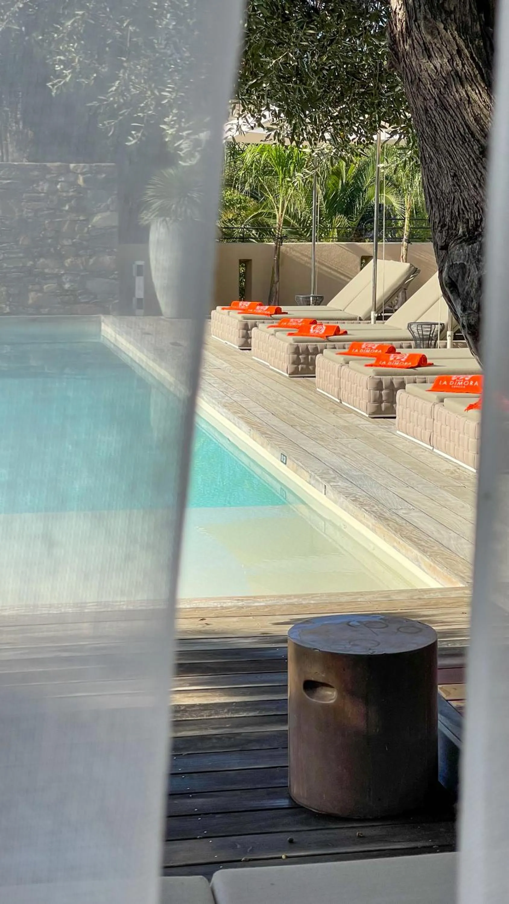 Pool view in Hôtel La Dimora & Spa