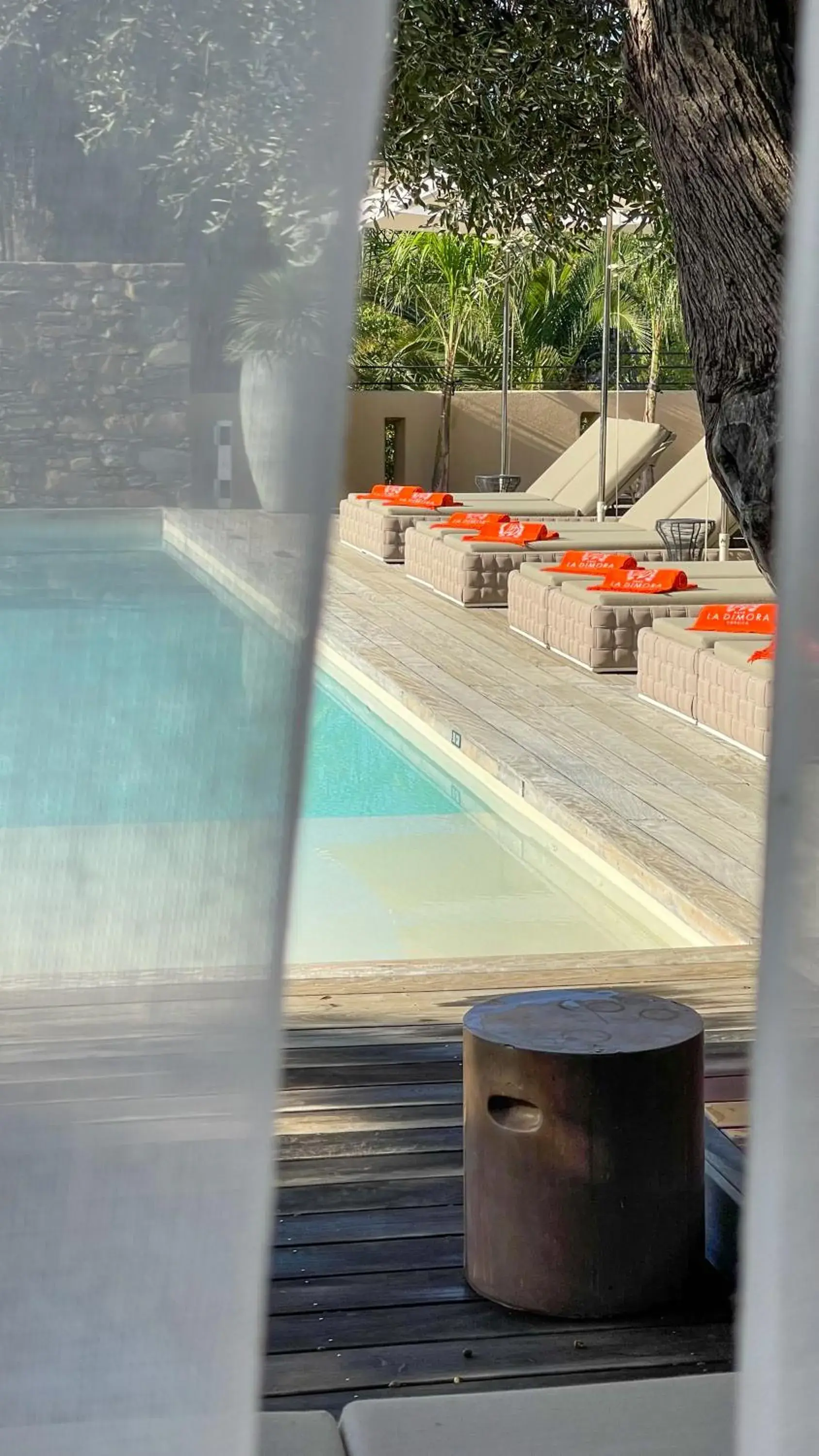 Pool view in Hôtel La Dimora & Spa Pool view in Hôtel La Dimora & Spa