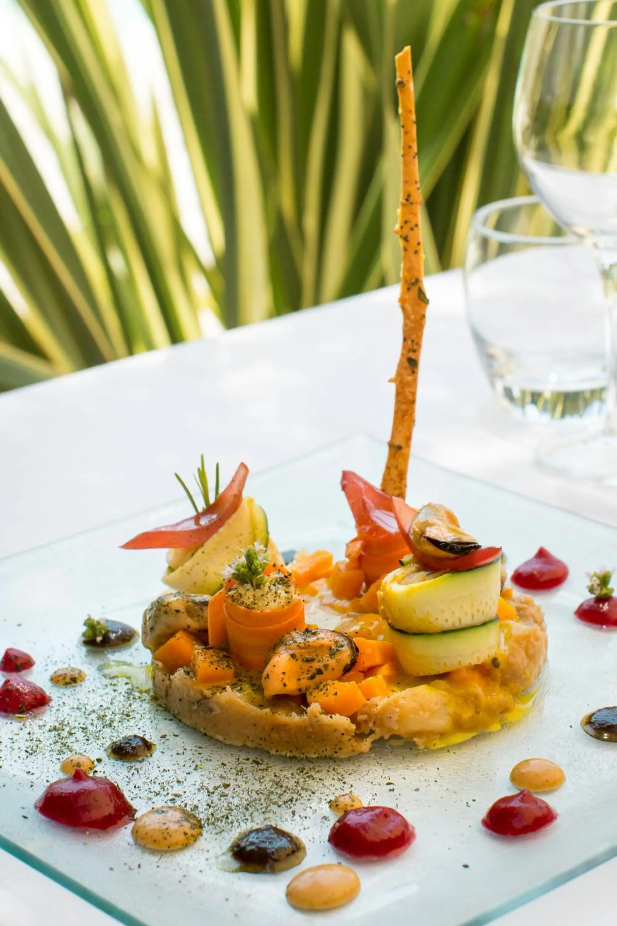 Restaurant/places to eat in Hôtel La Dimora & Spa