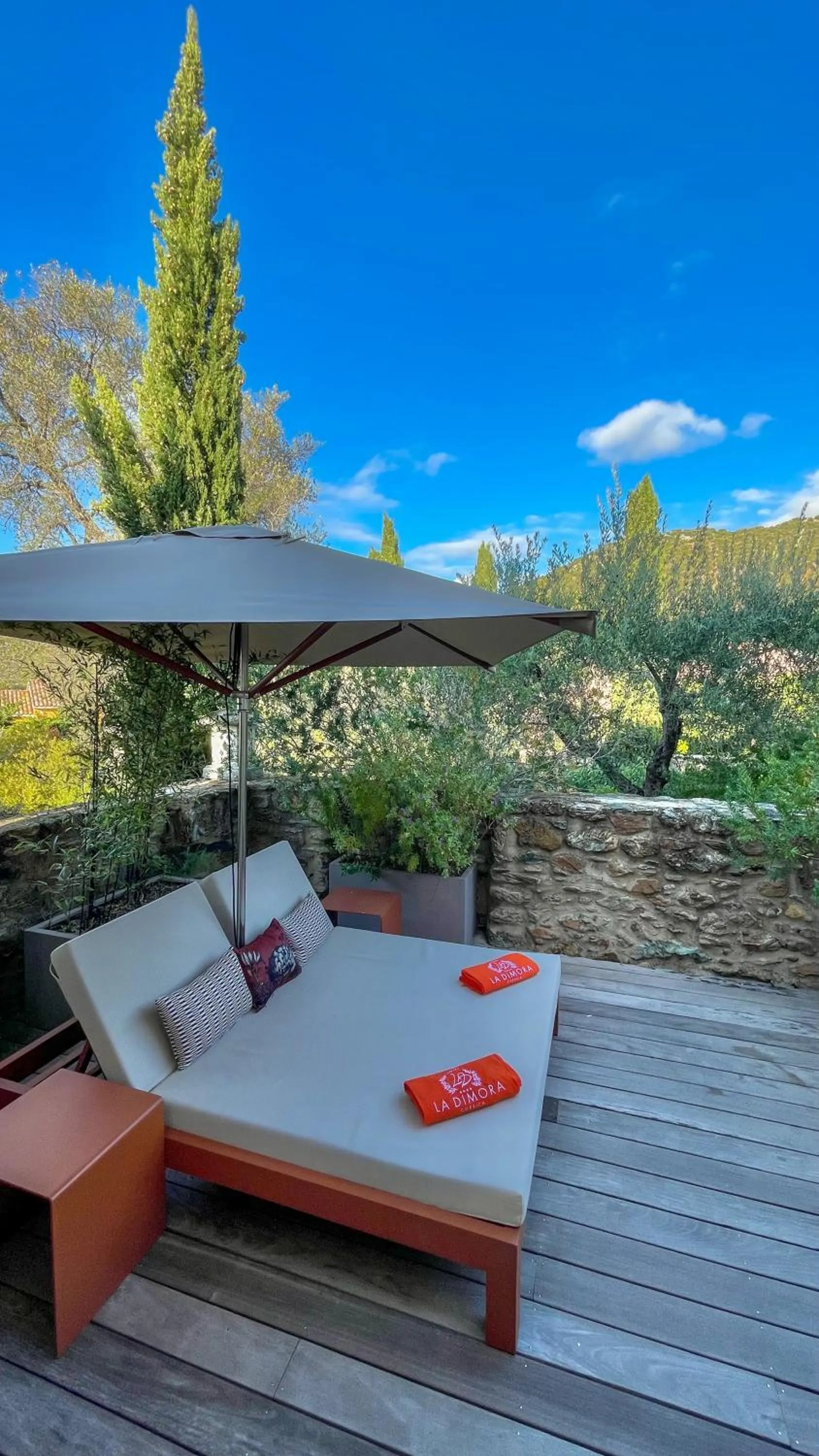 Balcony/Terrace in Hôtel La Dimora & Spa