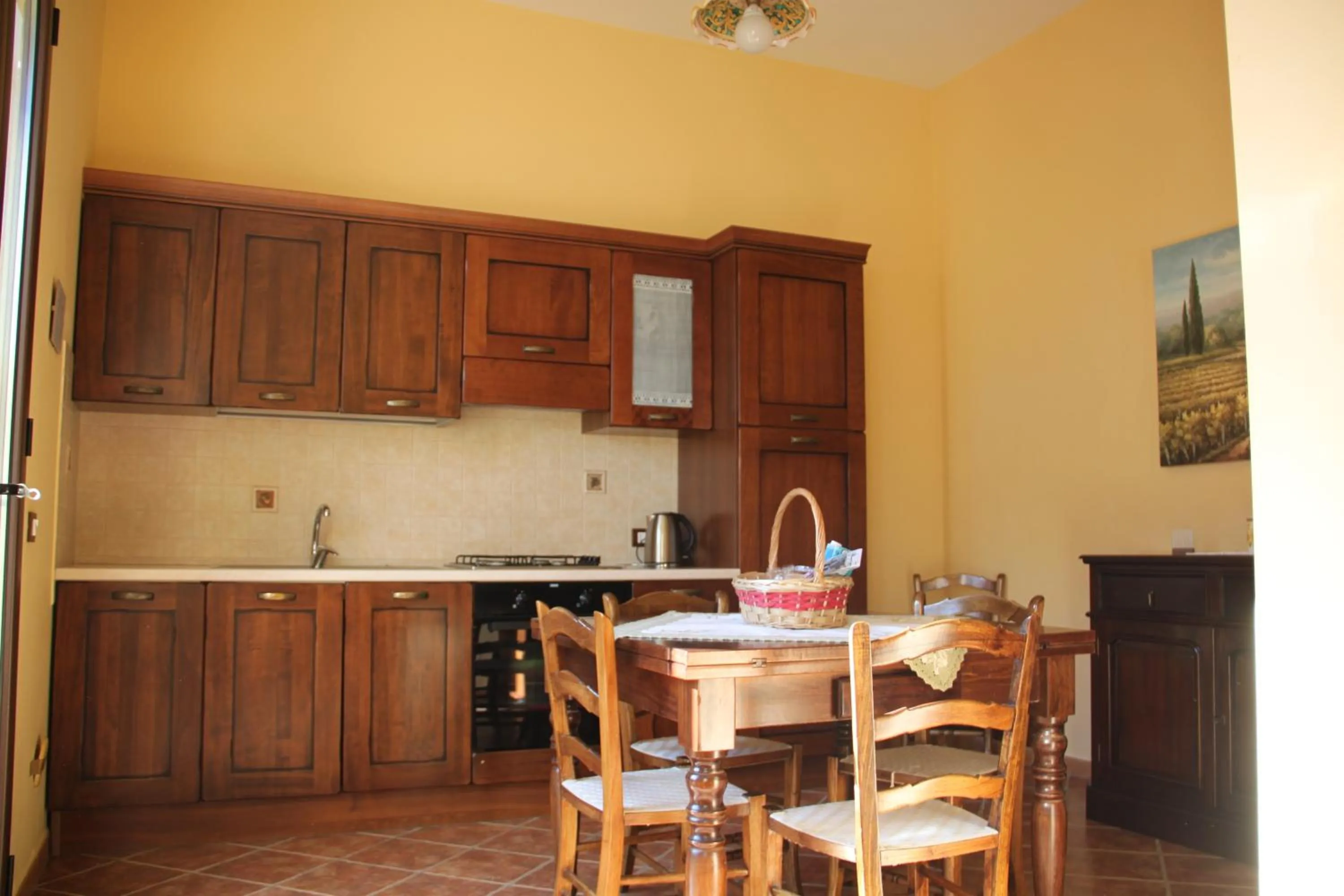 Kitchen or kitchenette in Casale La Zagara