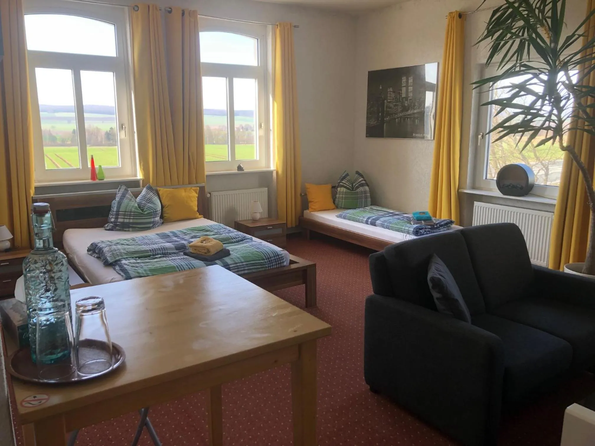 Bed in Landhaus Nauenburg