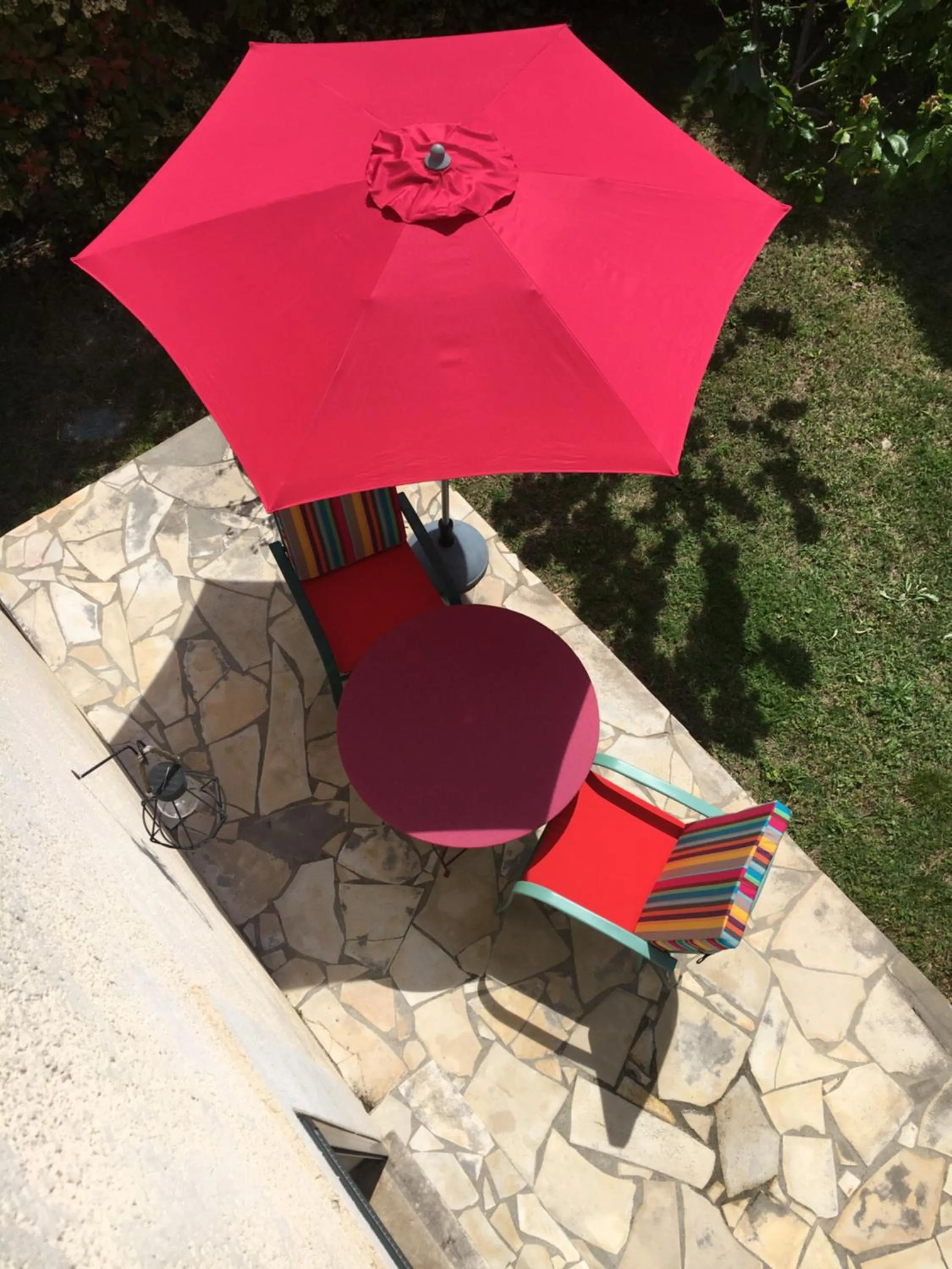 Garden in Les villas du triangle - chambres d'hôtes