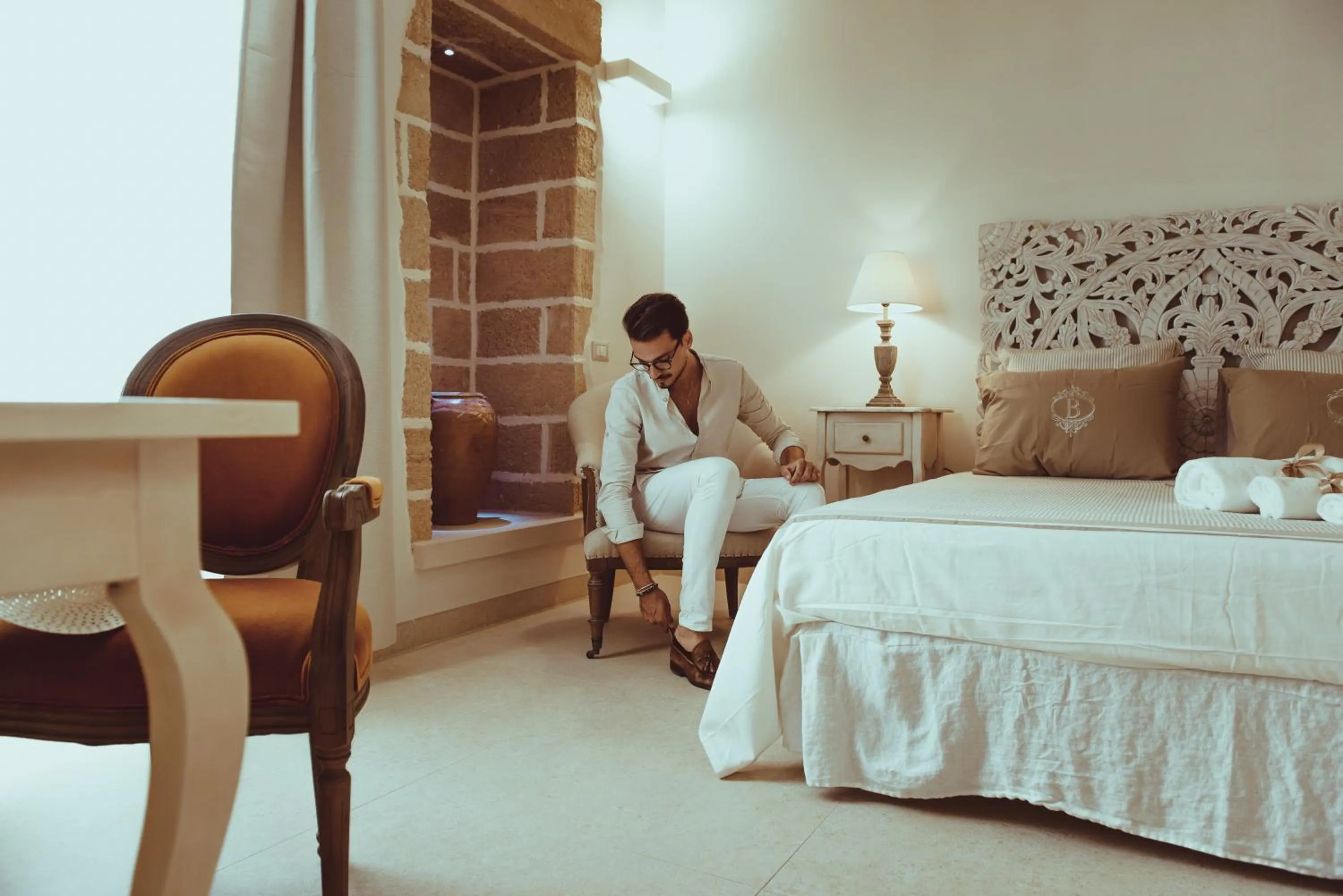 Bed in La Dimora di Teti