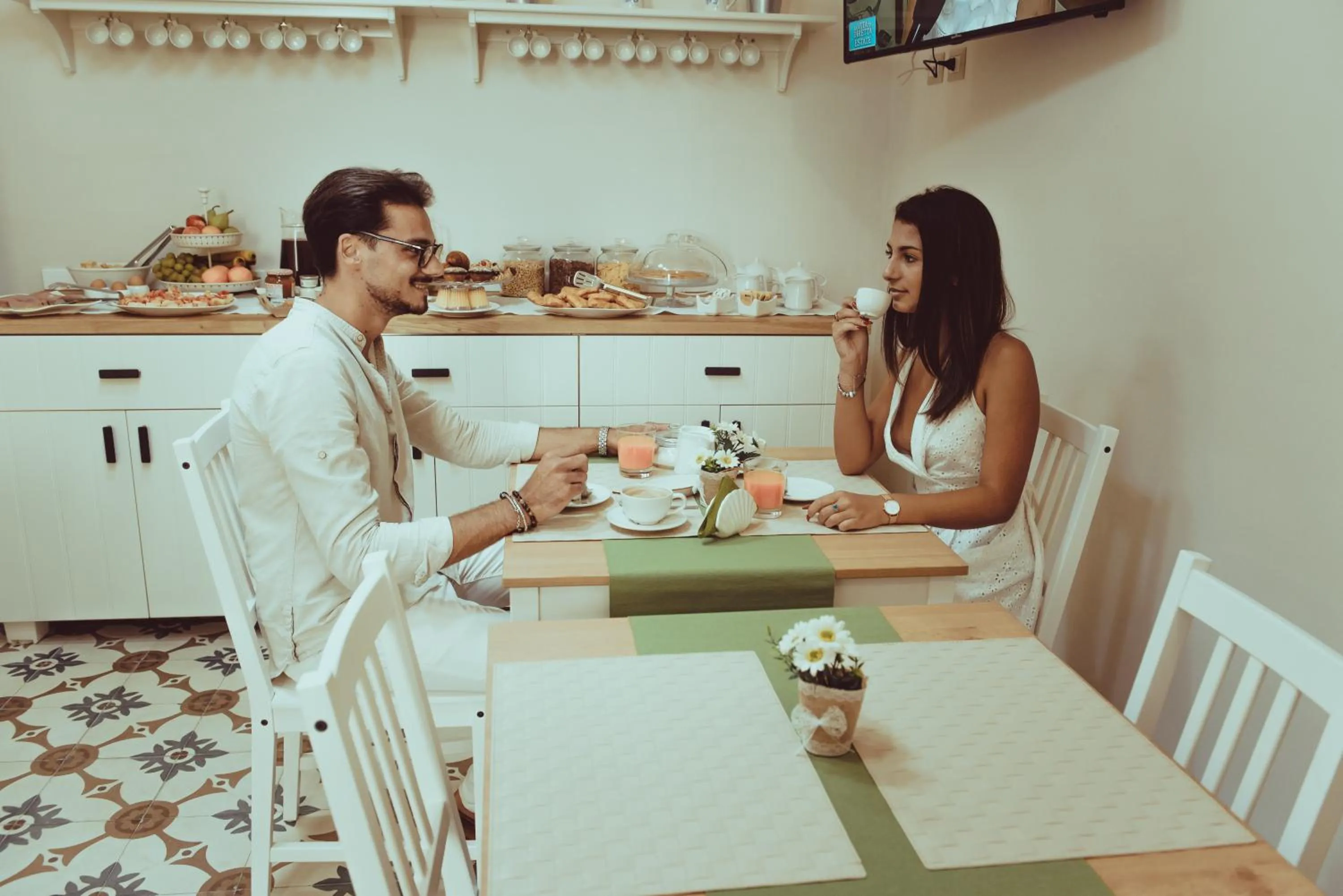 Living room in La Dimora di Teti