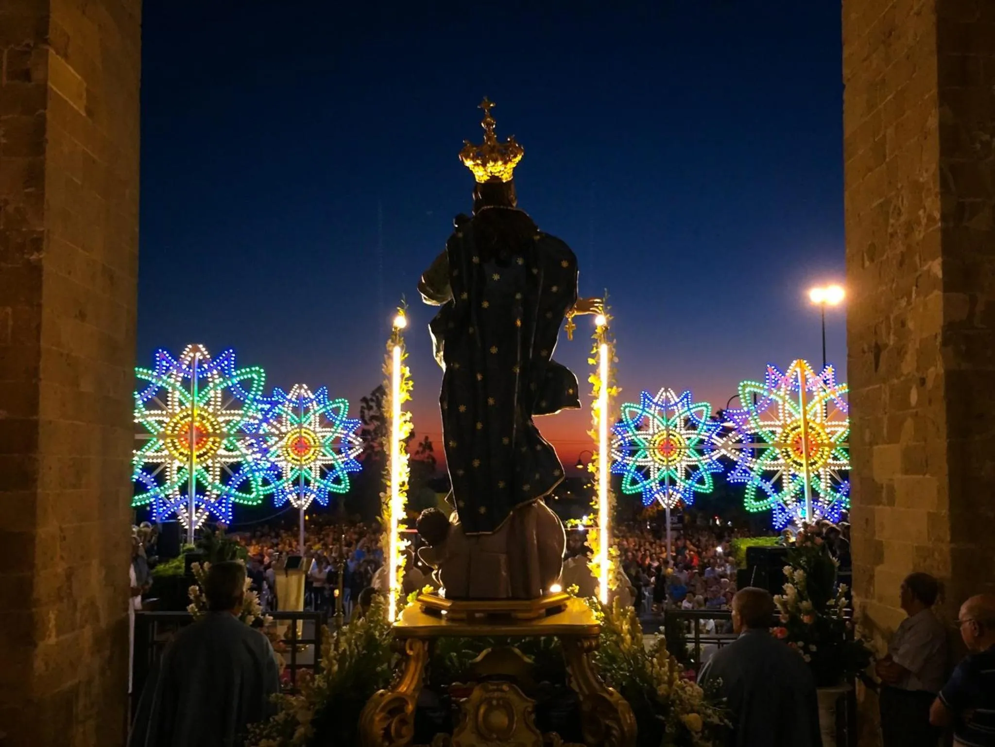 Natural landscape in La Dimora di Teti