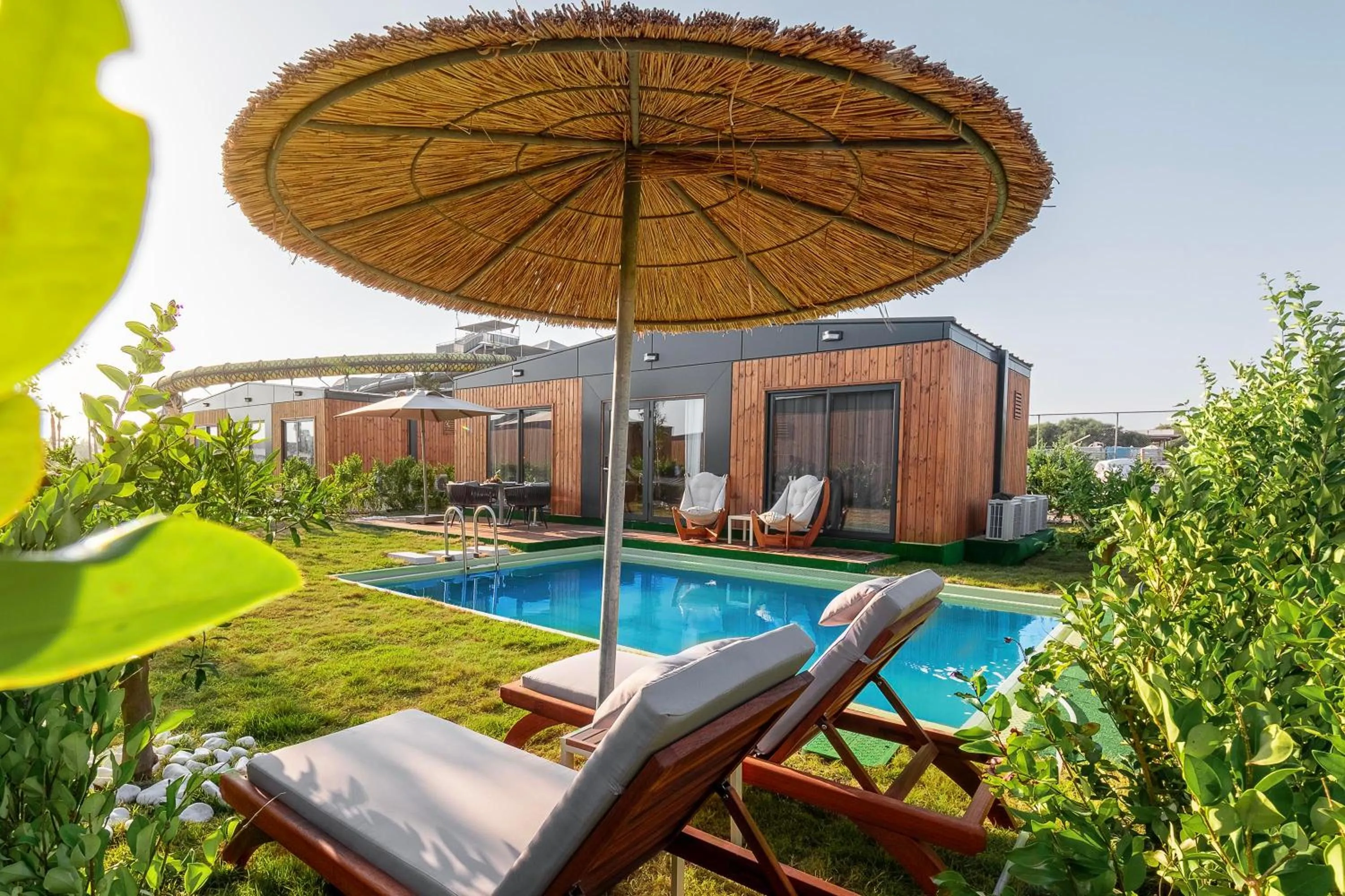 Garden view in Lago Hotel