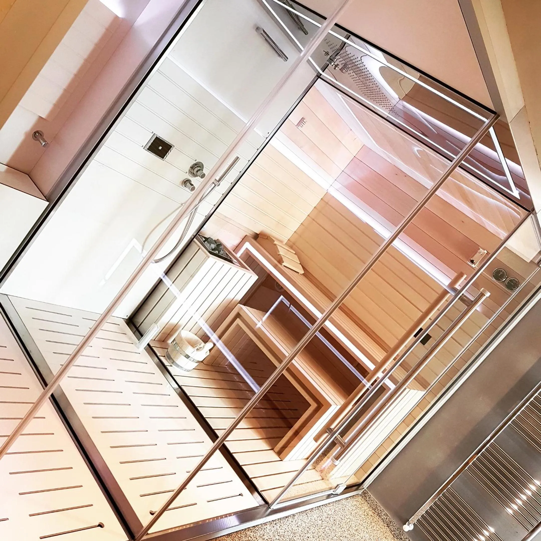 Sauna in Apartmenthotel Ritterhof Suites & Breakfast