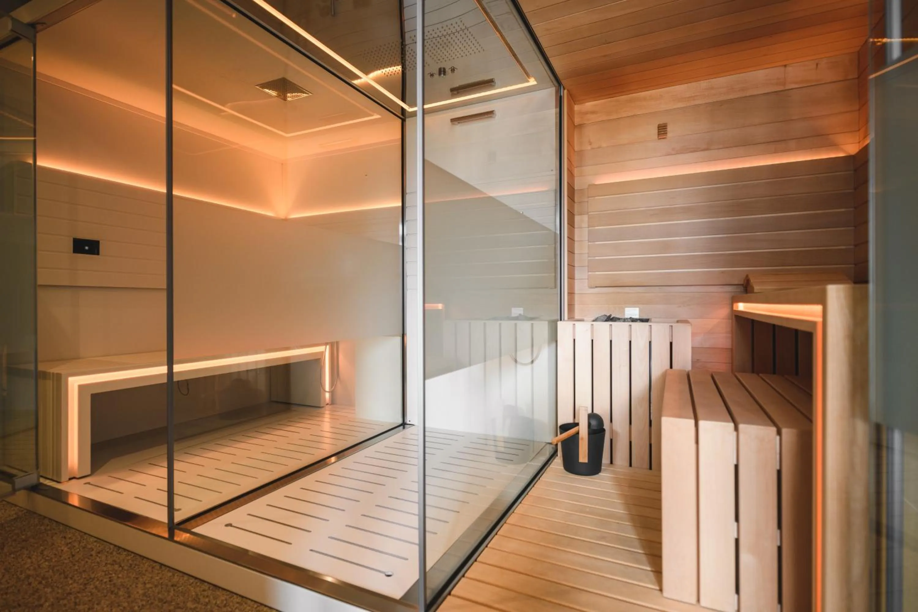 Sauna in Apartmenthotel Ritterhof Suites & Breakfast