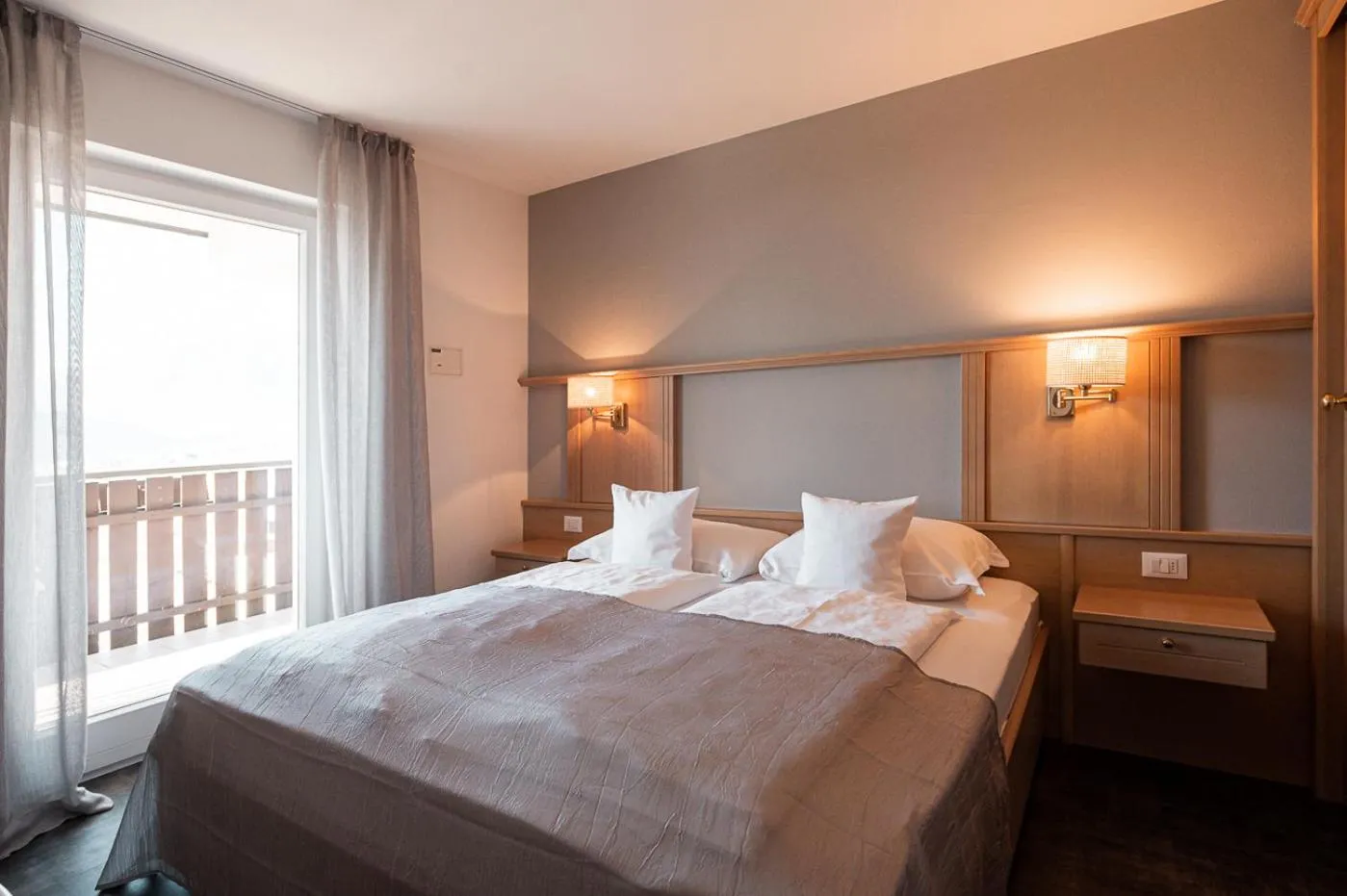 Bed in Apartmenthotel Ritterhof Suites & Breakfast