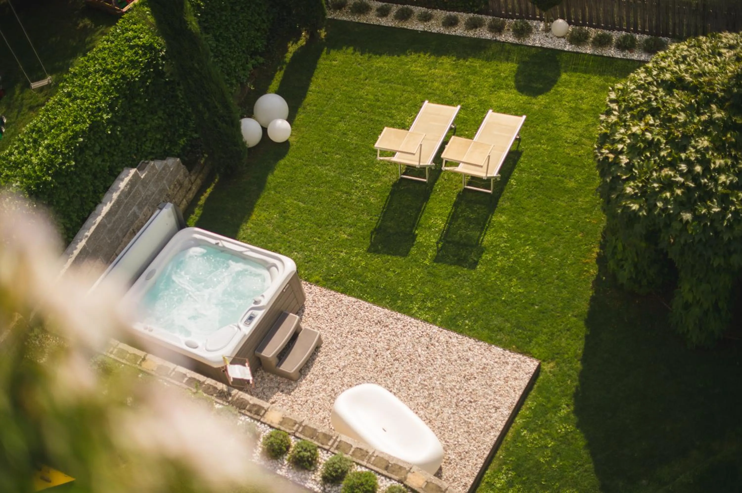 Garden in Apartmenthotel Ritterhof Suites & Breakfast