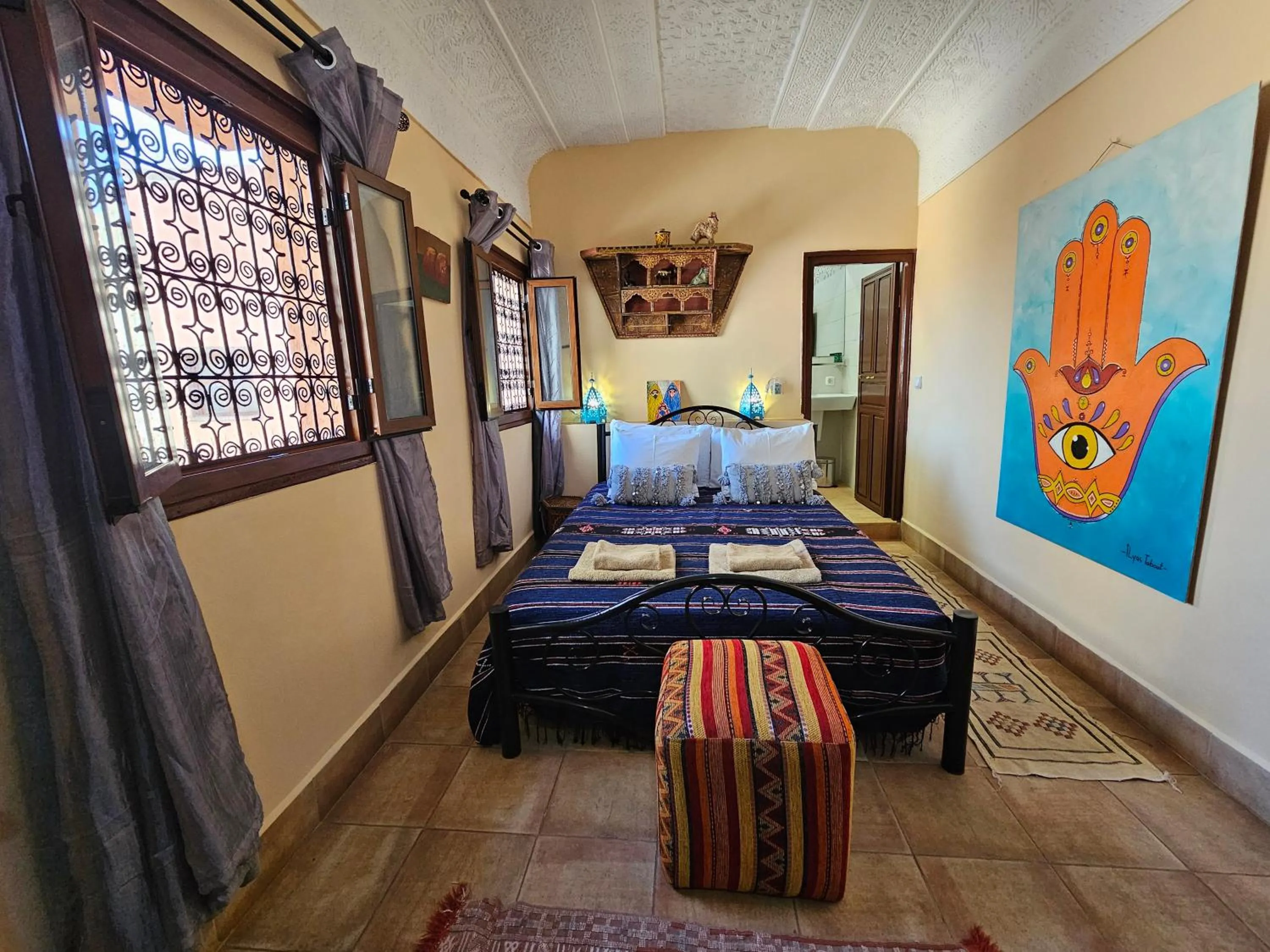 Bedroom, Bed in Riad Dar Rita