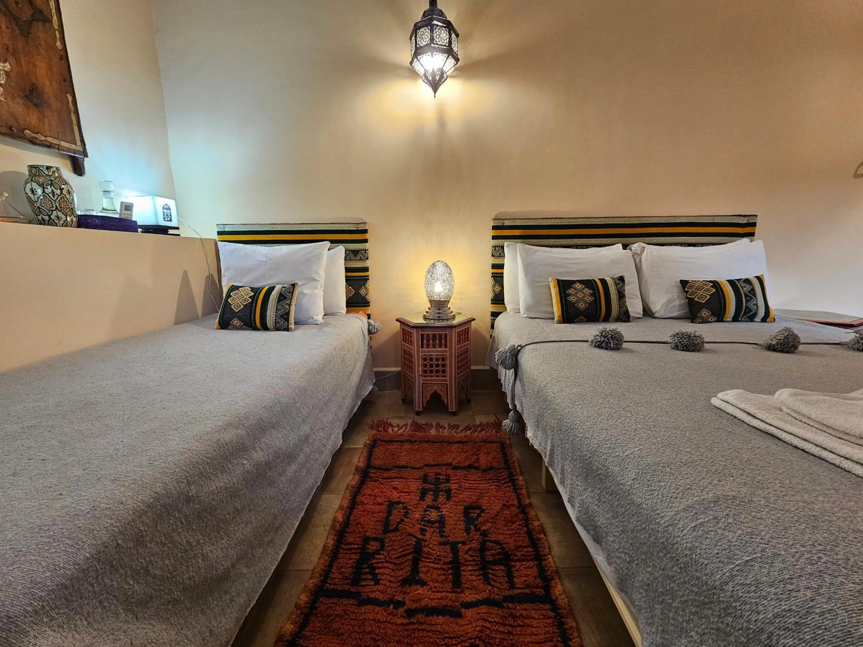 Bed in Riad Dar Rita